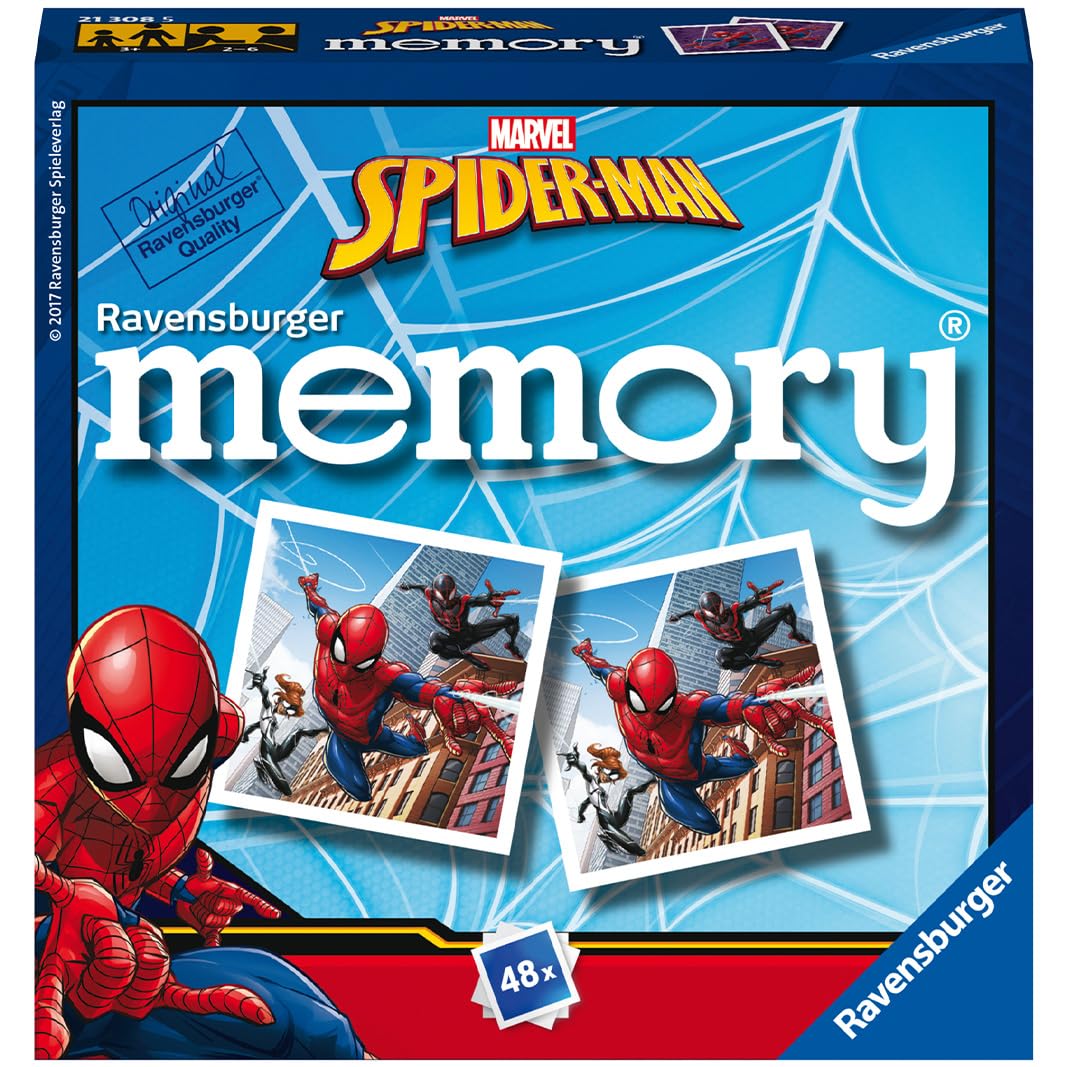 ravensburger-spider-man-mini-memory-jeu-de-m-moire-48-cartes image 2