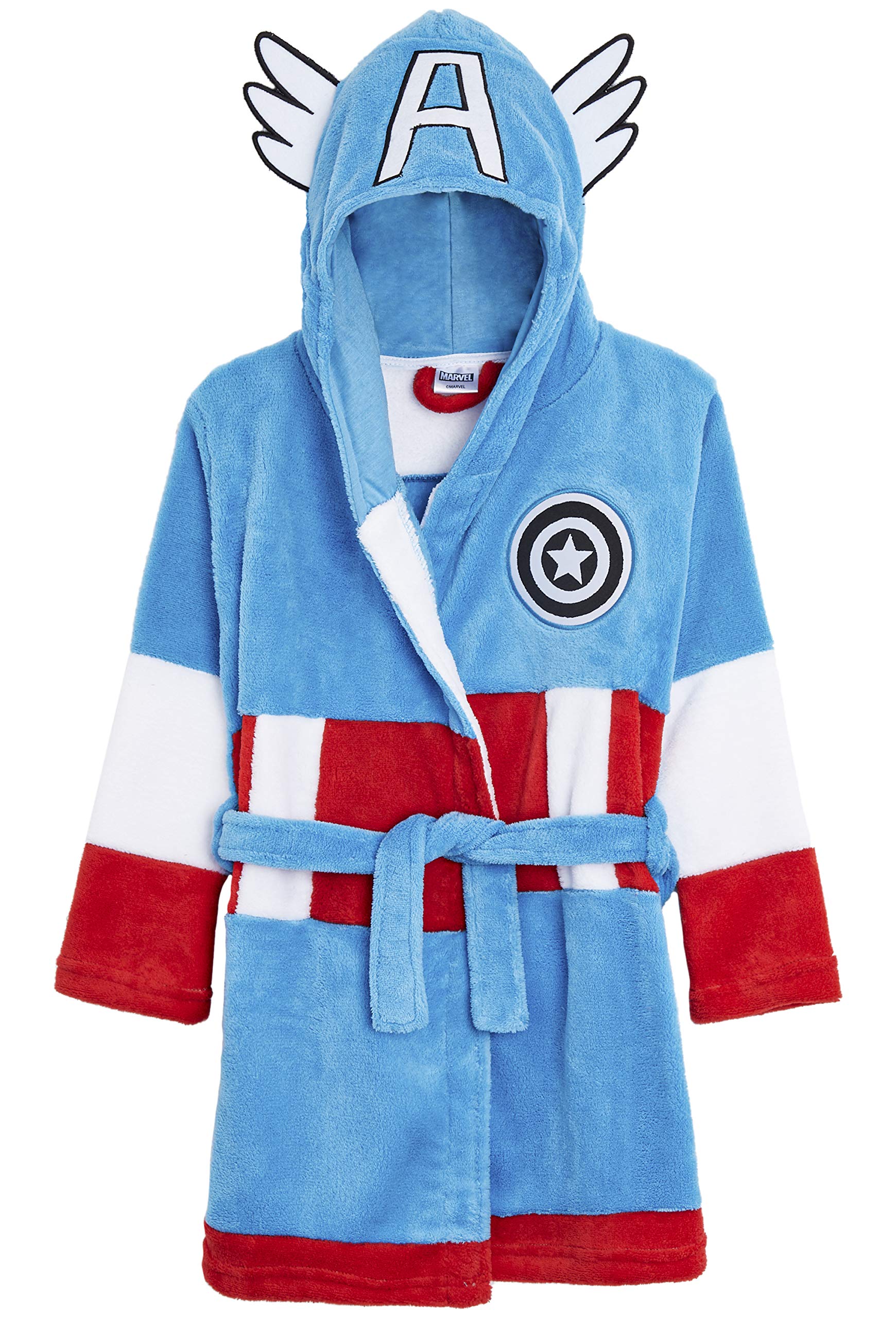 marvel-peignoir-polaire-enfant-avengers-hulk-captain-america image 1