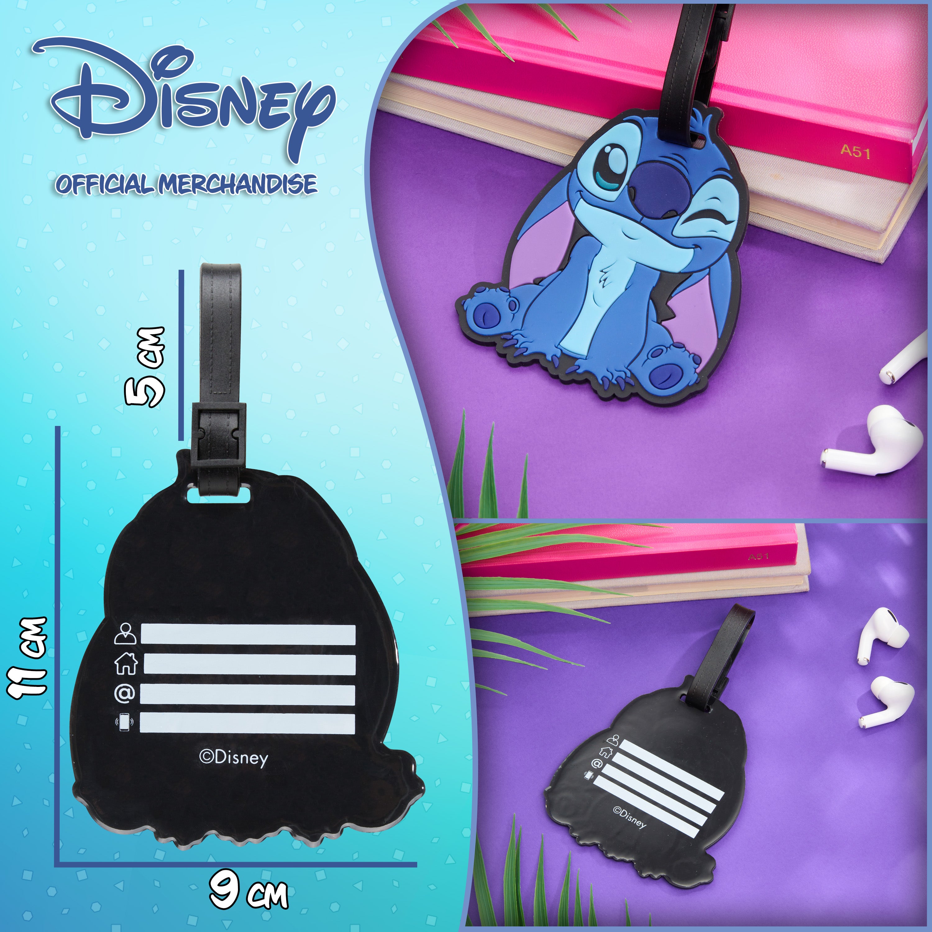 disney-stitch-tiquette-valise-pvc-mod-le-stitch-bleu image 6