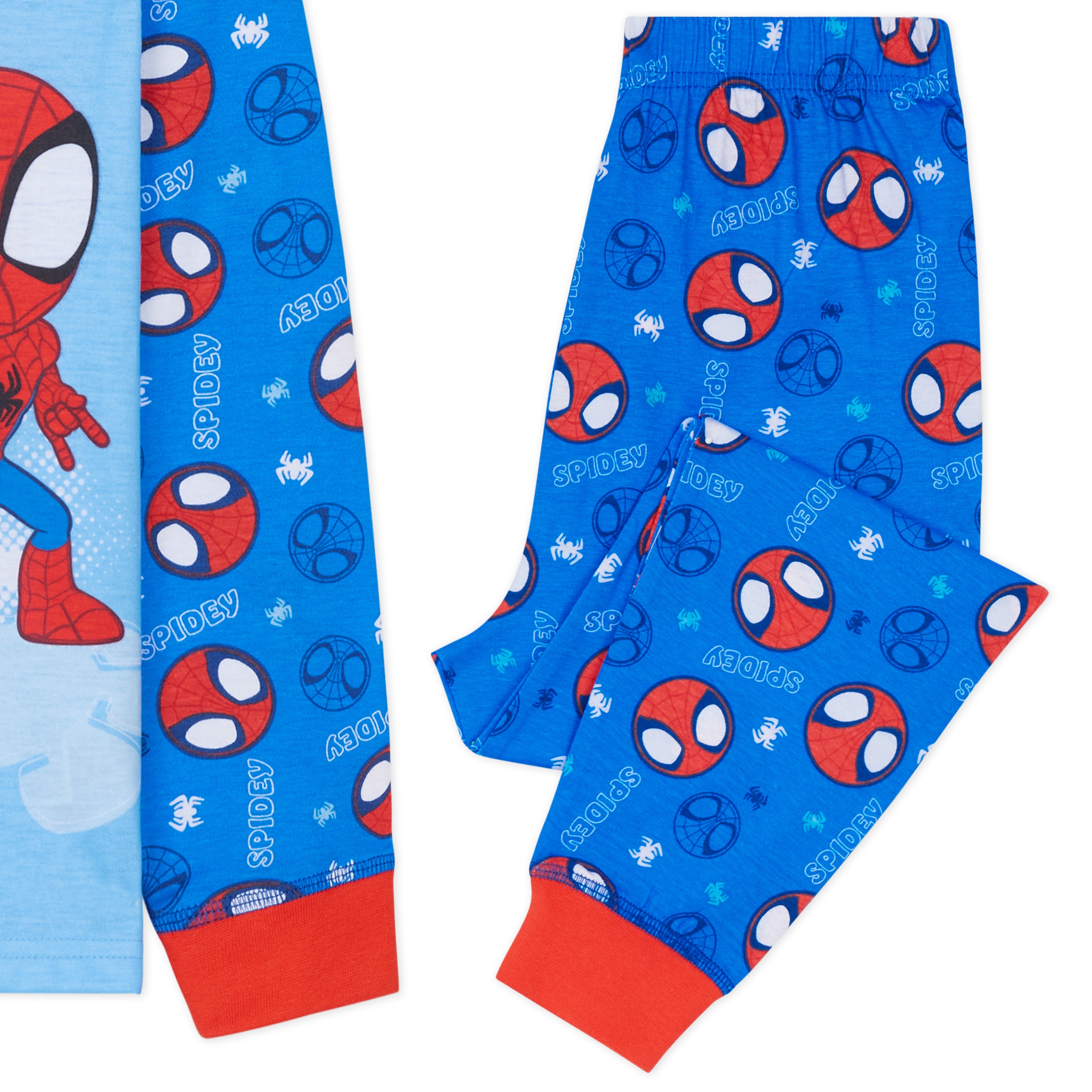 marvel-spider-man-pyjama-gar-on-2-pi-ces-5-6-ans-coton image 2