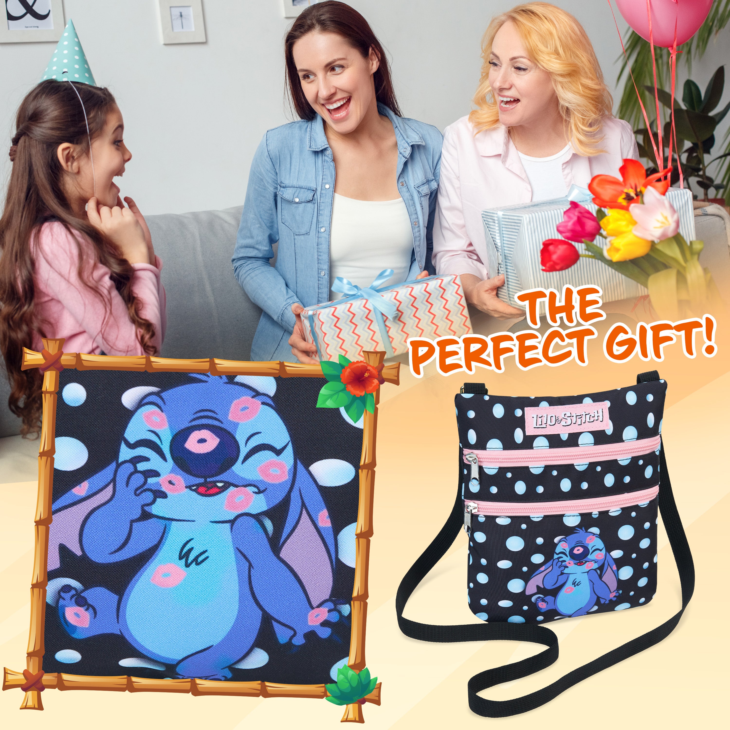 disney-stitch-sac-bandouli-re-fille-sangle-r-glable-stitch image 2