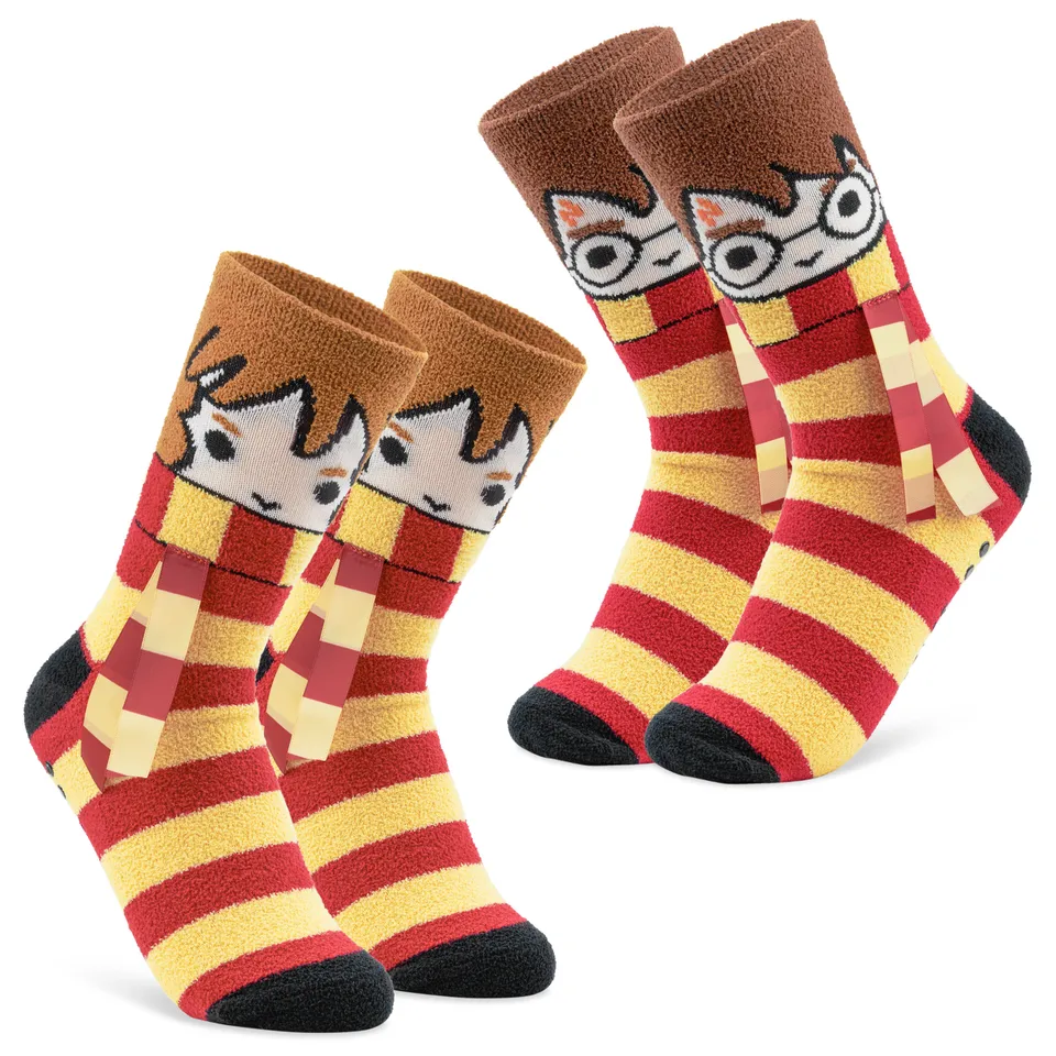 harry-potter-chaussettes-pilou-femme-lot-2-antidarapantes image 1