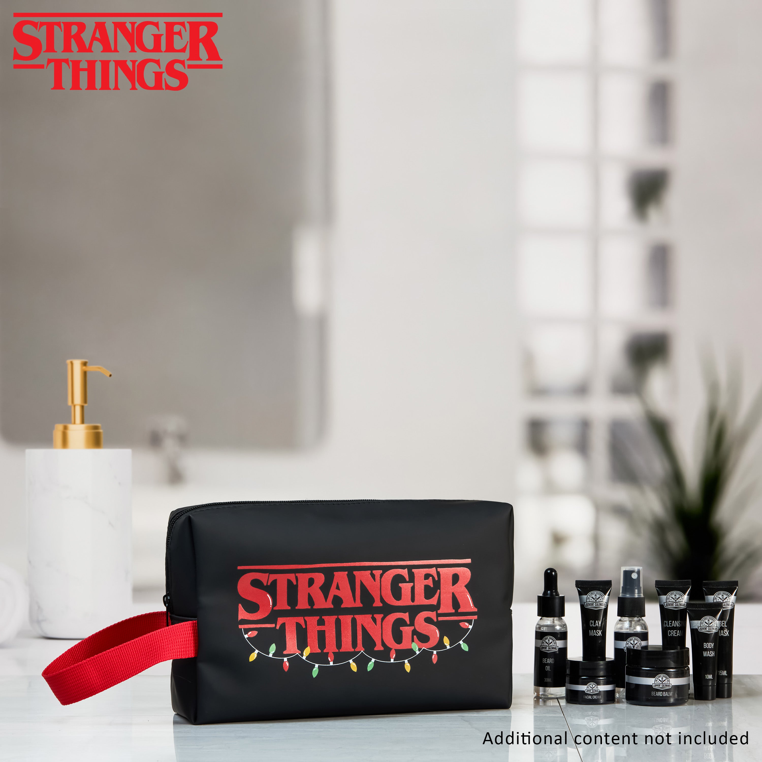 get-trend-stranger-things-trousse-toilette-noir-rouge image 3
