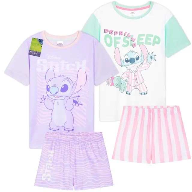 get-trend-pyjama-fille-short-2-pack-manche-courte image 1