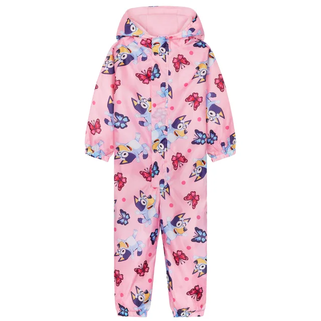 bluey-combinaison-pluie-fille-doubl-e-polaire-3-4-ans image 1