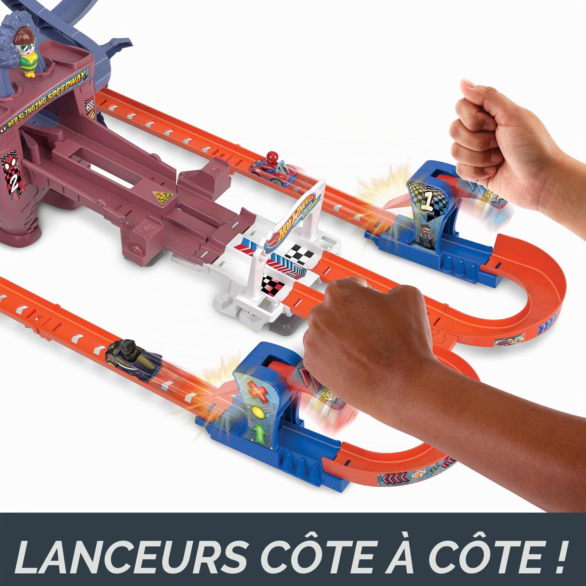 hot-wheels-racerverse-hpl34-circuit-voiture-piste-mobile-spider-man image 3