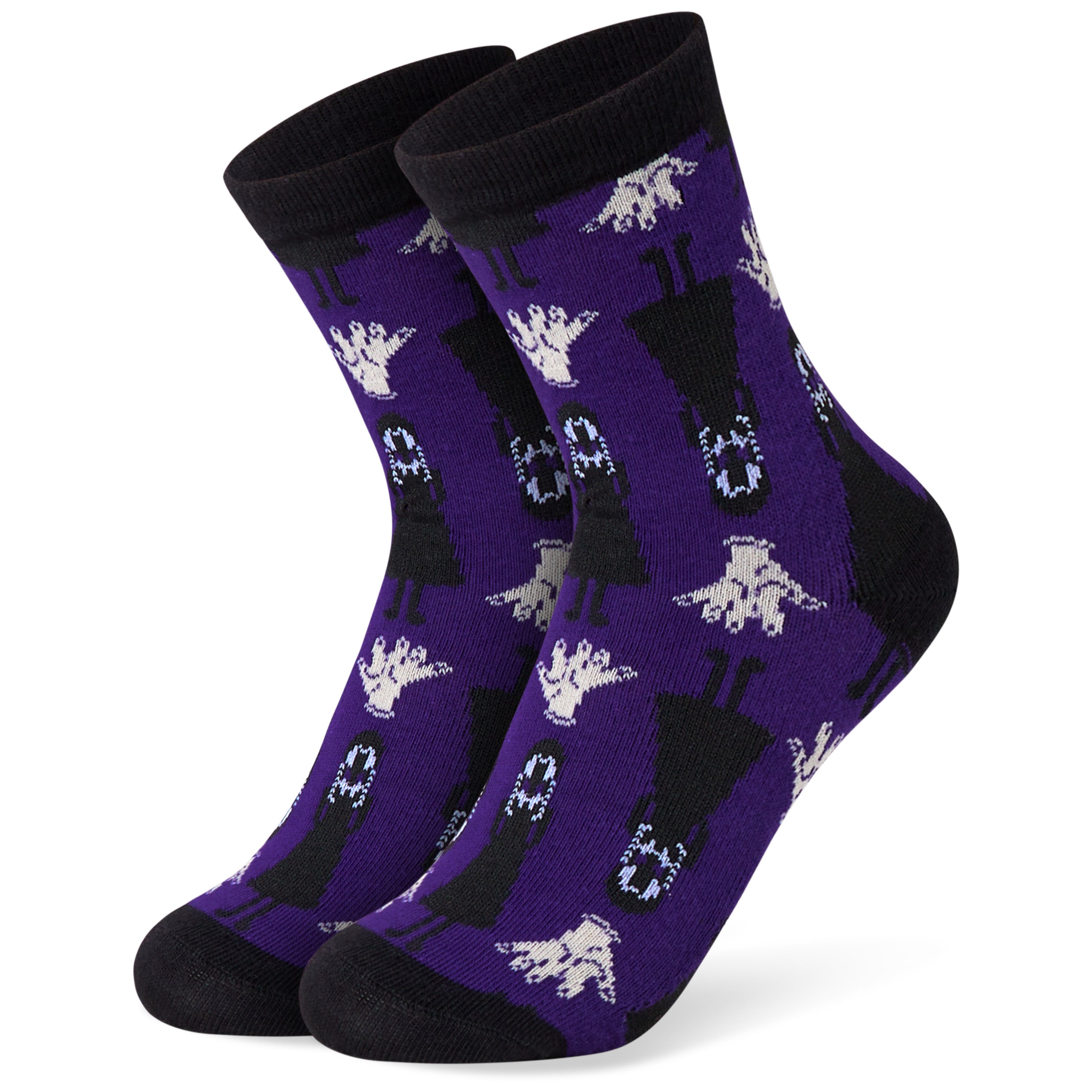 wednesday-chaussettes-fille-cheville-5-paires-noires image 4