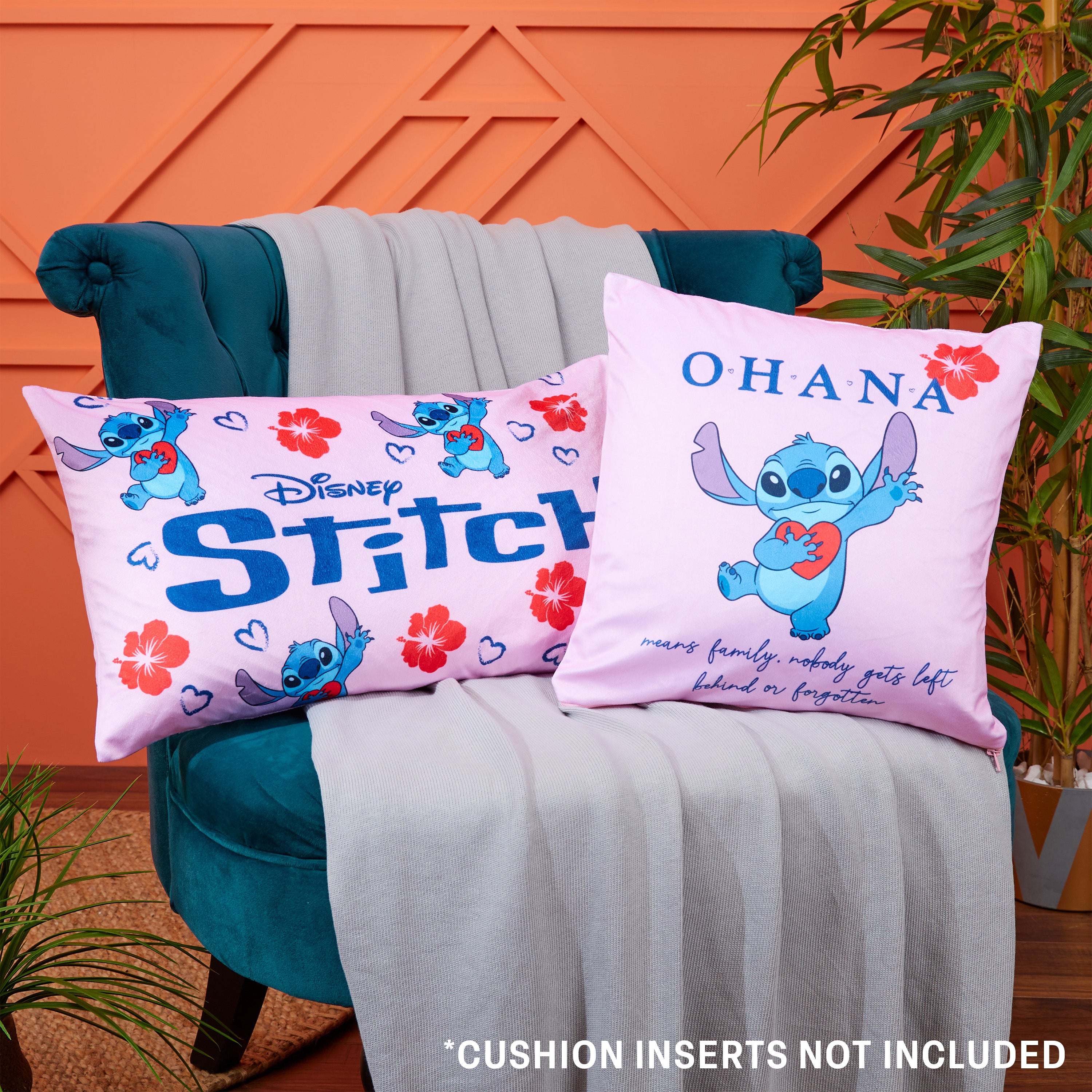 disney-stitch-housses-coussin-rose-lot-de-2 image 2