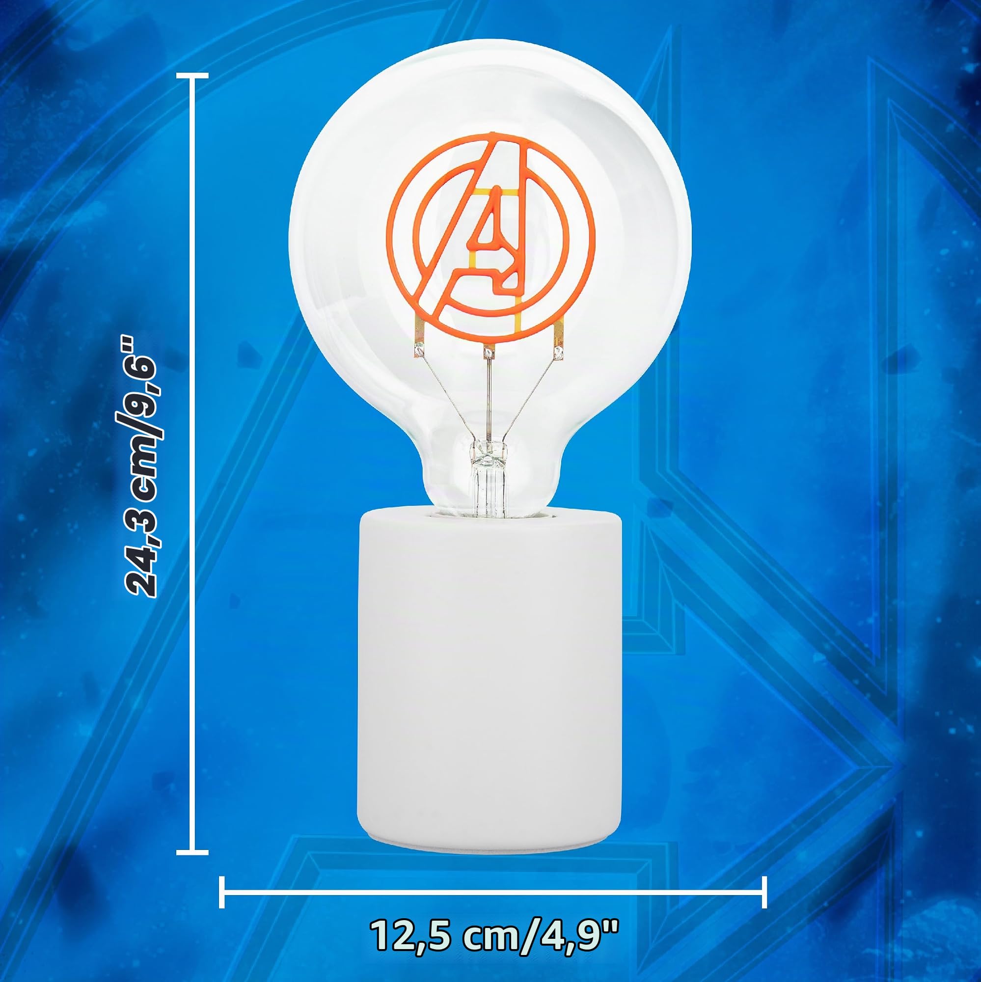 marvel-avengers-lampe-n-on-led-e27-logo-rouge image 6