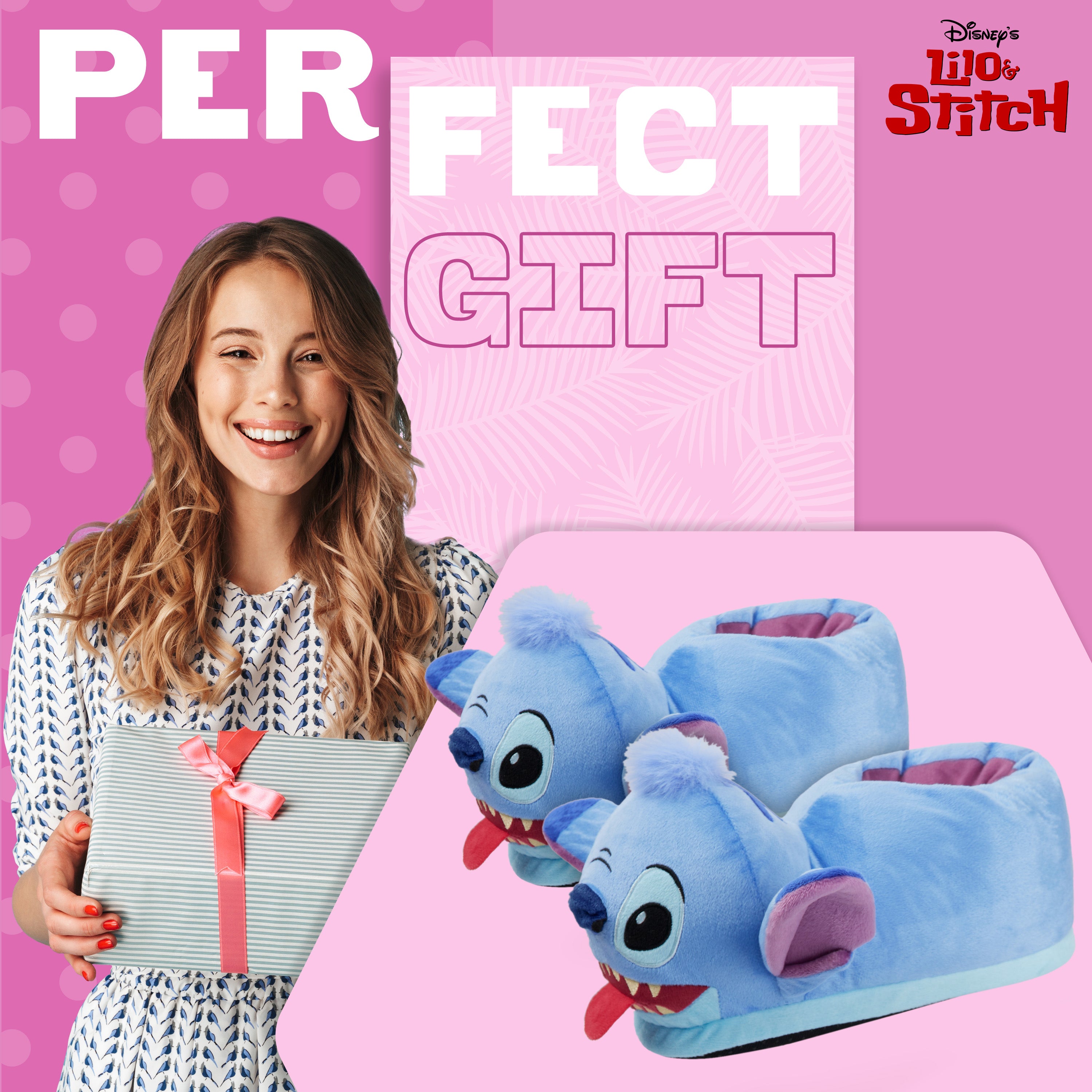 disney-stitch-pantoufle-femme-3d-bleue-chaude-antid-rapante image 3