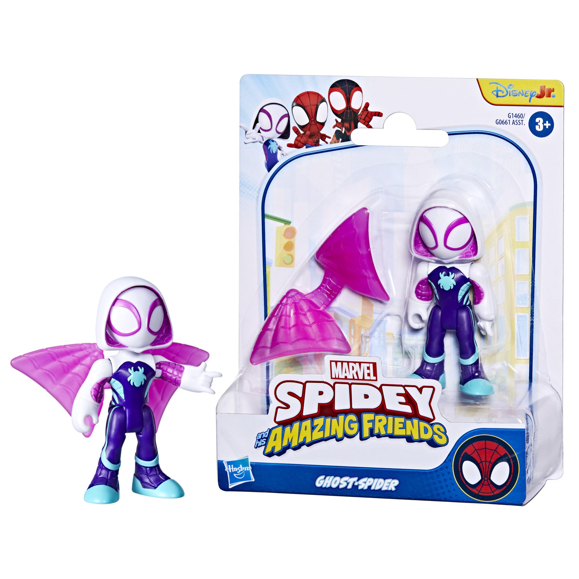 marvel-spidey-figurine-bouffon-vert-7-5-cm-avec-planeur image 6