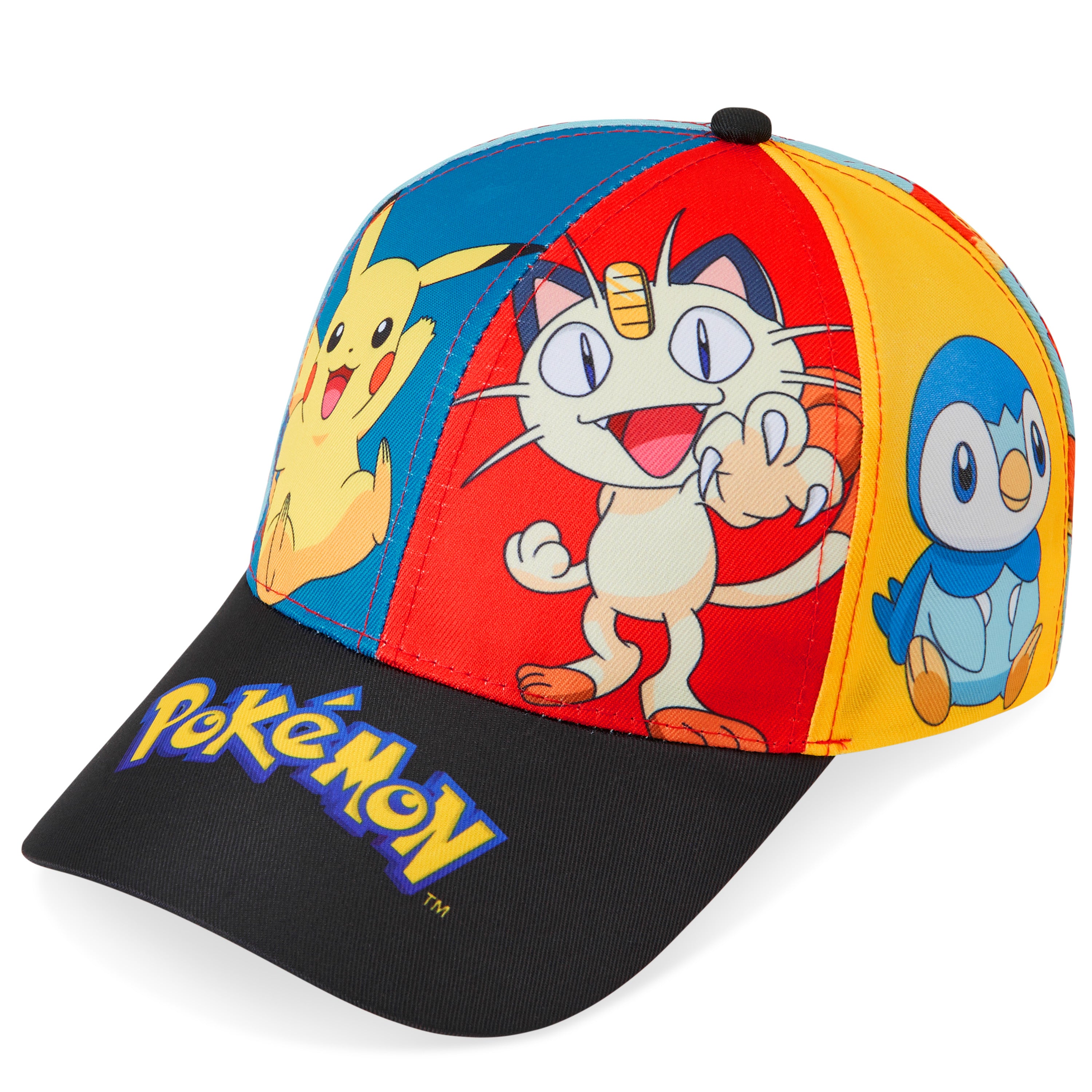 pok-mon-casquette-enfant-trucker-pikachu-sangle-r-glable image 1