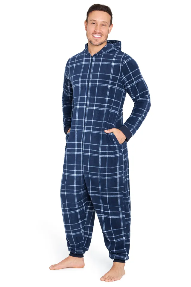 get-trend-citycomfort-combinaison-pyjama-homme-polaire-capuche-m image 1