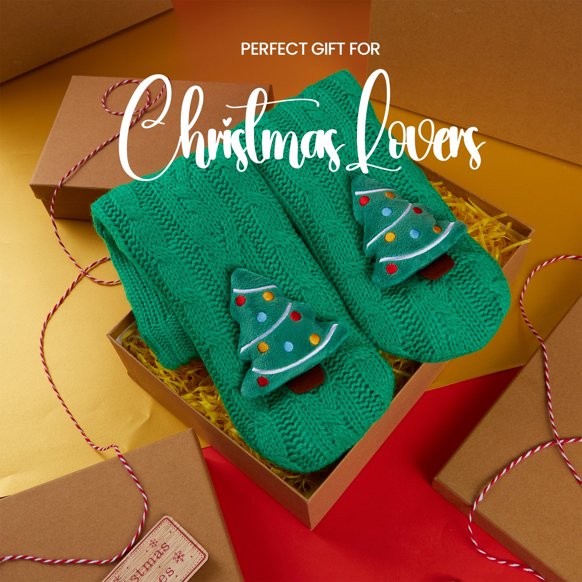 citycomfort-sapin-chaussettes-pilou-femme-noel-antidesrapantes image 6