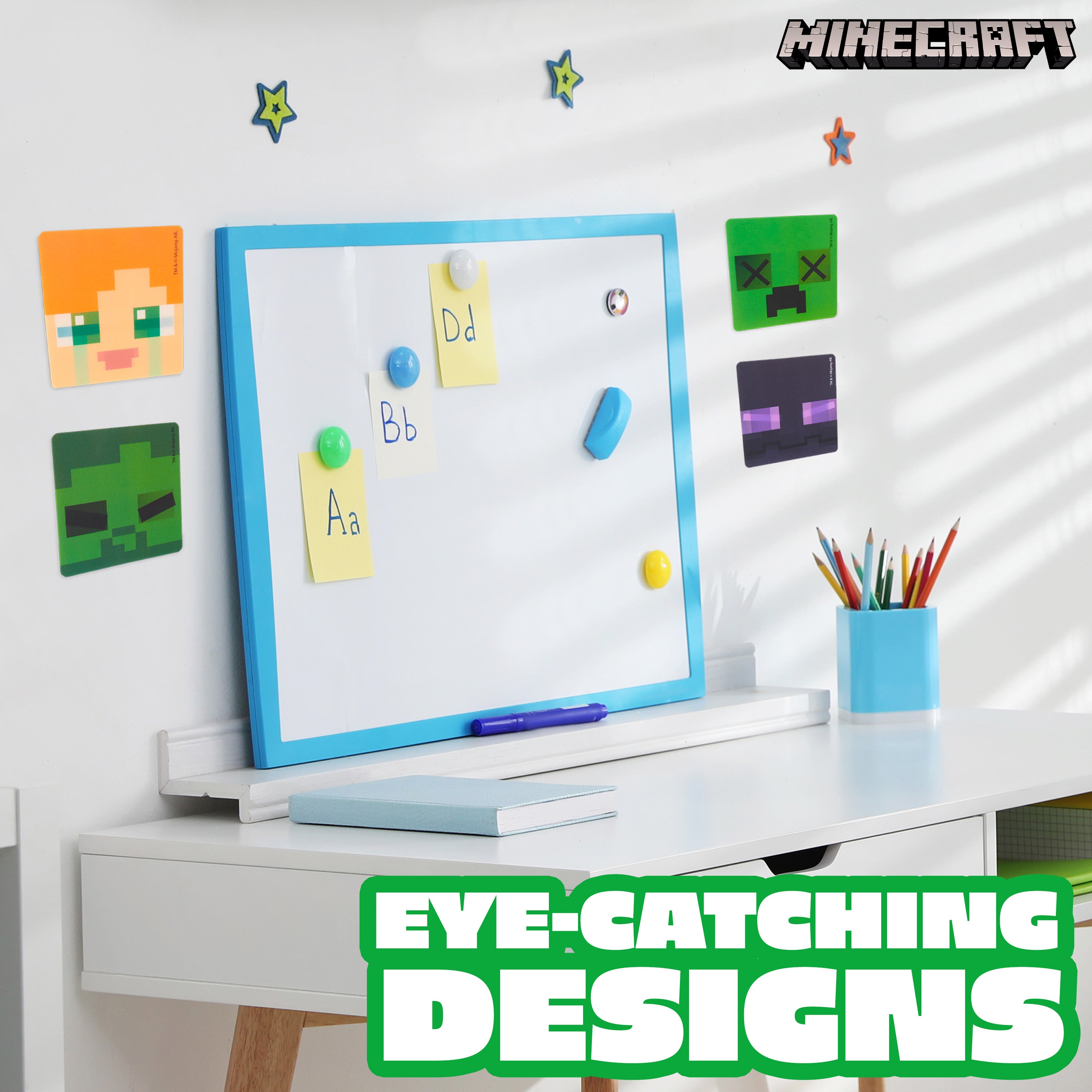 minecraft-stickers-3d-enfant-lot-de-5-effet-lenticulaire image 4
