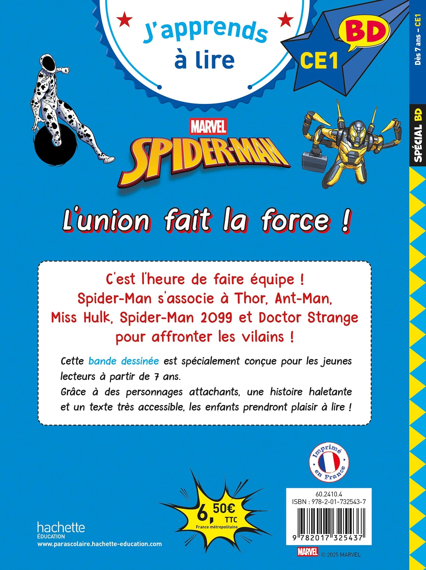 marvel-spider-man-l-union-fait-la-force-bd-ce1-disney-bd image 2