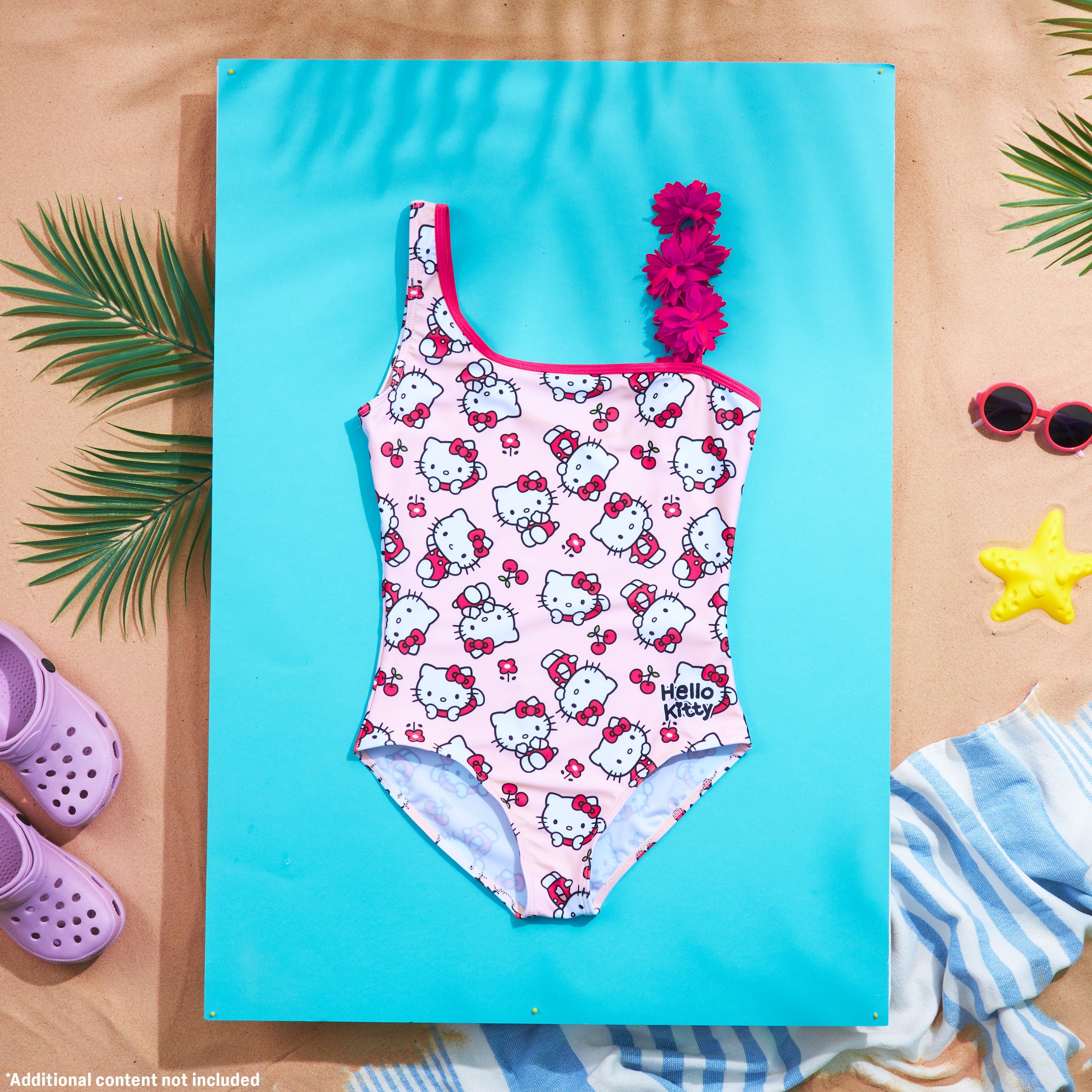 hello-kitty-maillot-de-bain-fille-une-pi-ce-stretch-5-14-ans image 4