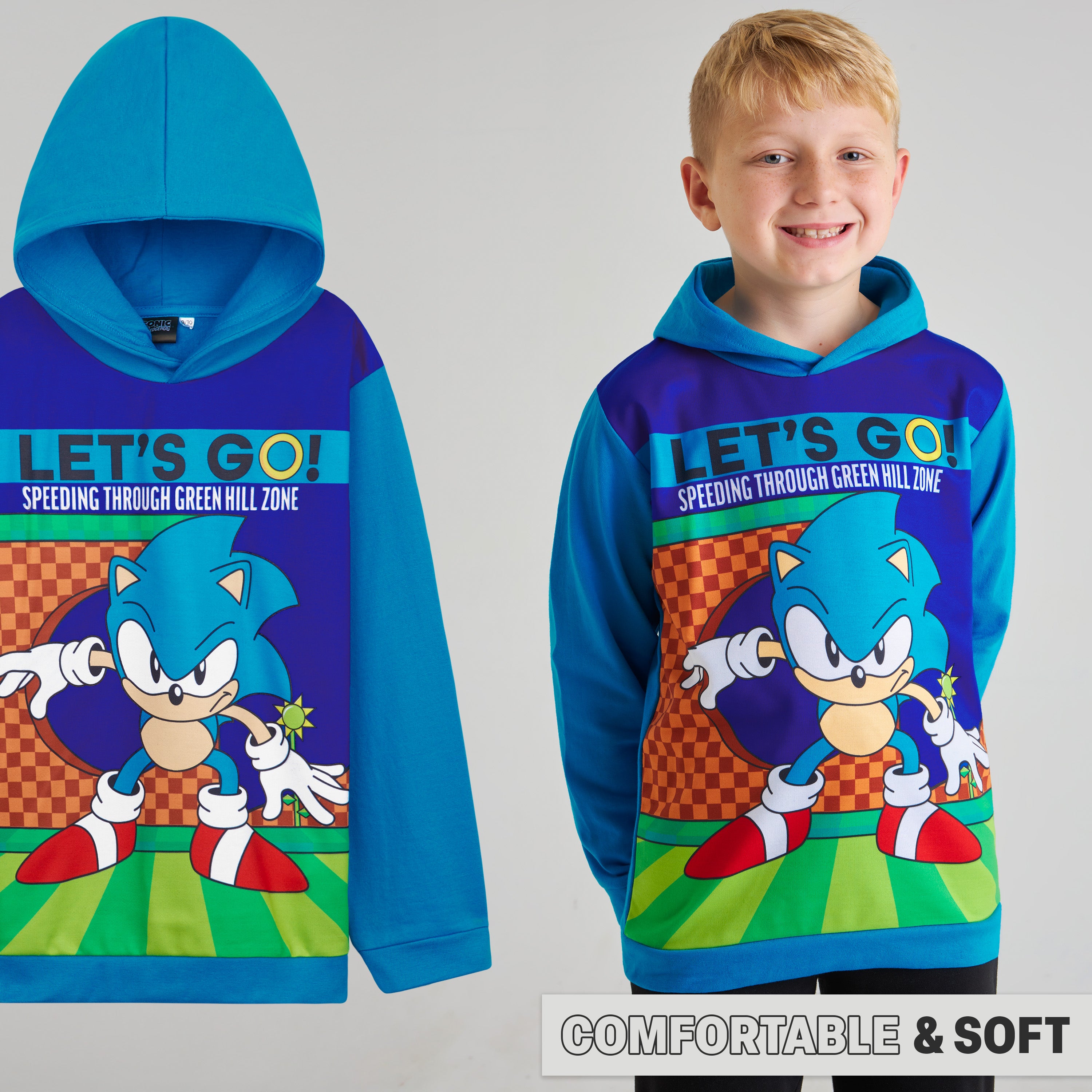 sonic-boys-sweat-capuche-gar-on-shadow-9-10-ans-chaud image 5