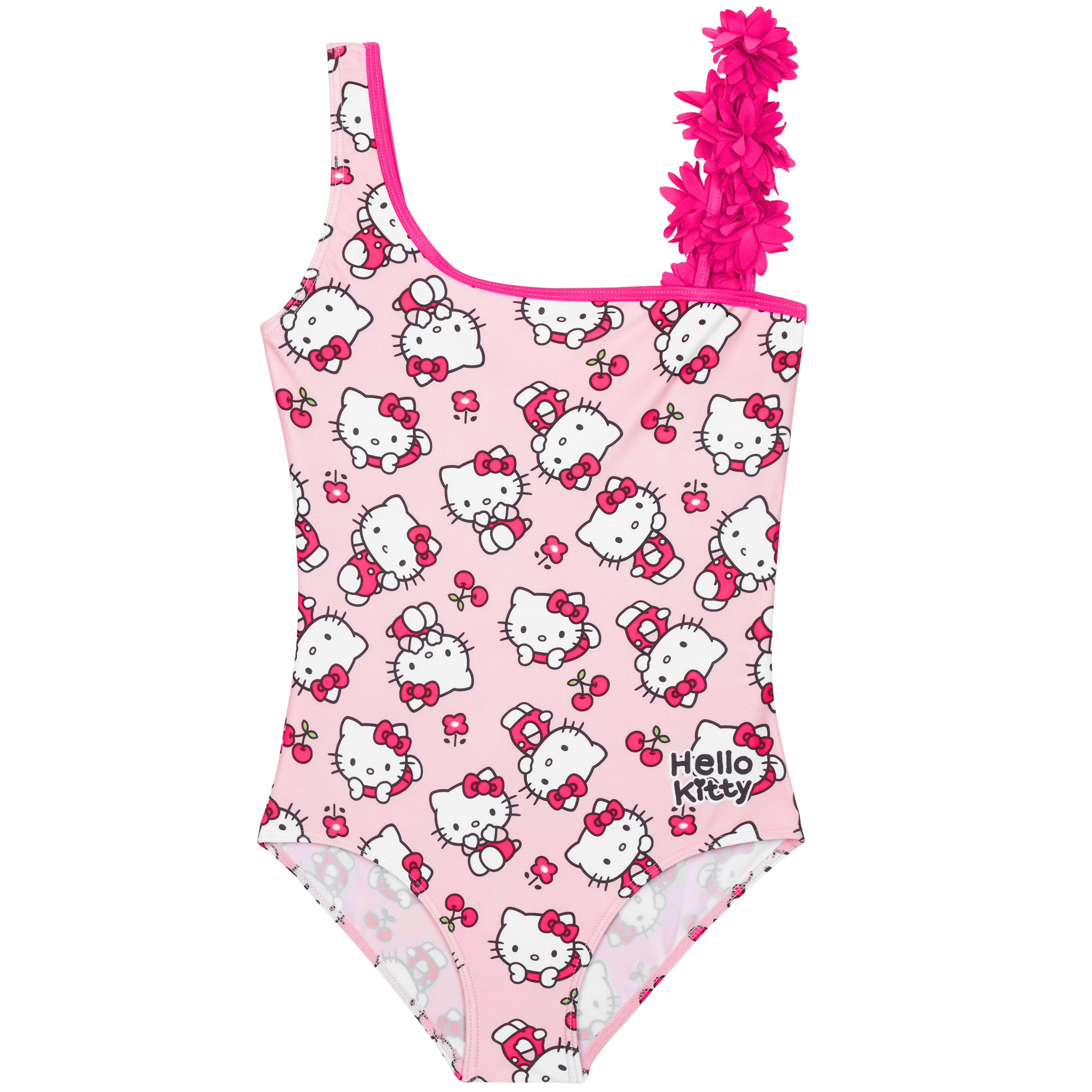 hello-kitty-maillot-de-bain-fille-une-pi-ce-stretch-5-14-ans image 1