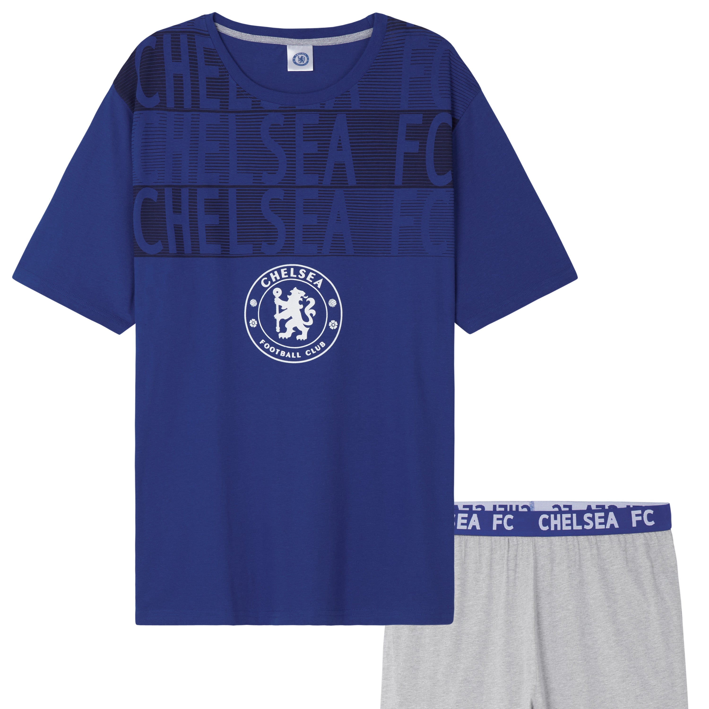 chelsea-f-c-pyjama-homme-taille-l-coton-bleu image 4