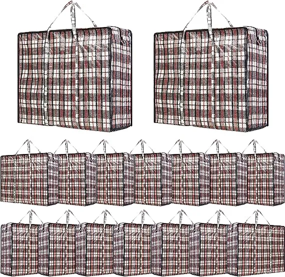 deco-express-sacs-de-rangement-xxl-zipp-s-lot-de-16 image 1