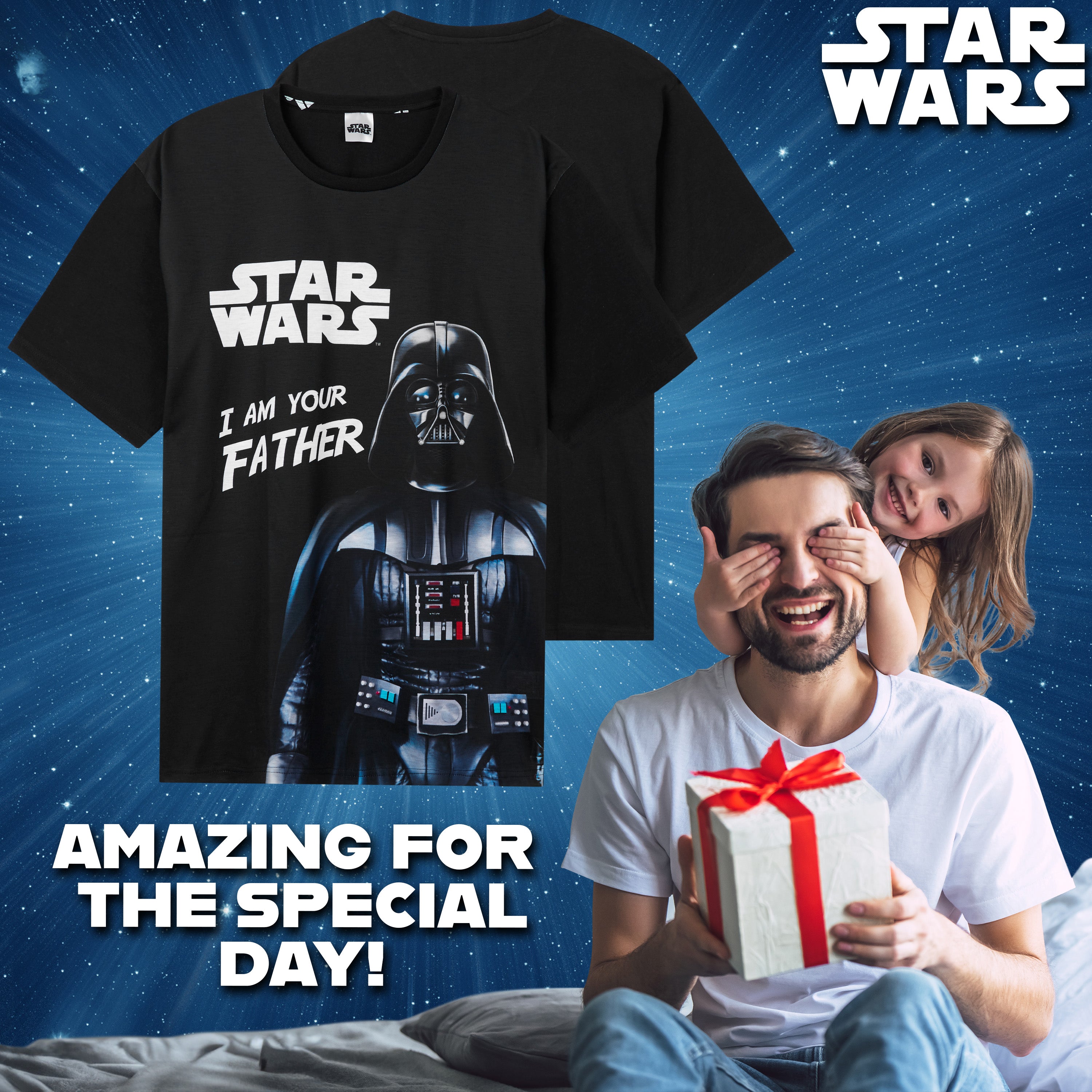 star-wars-pyjama-homme-court-dark-vador-coton-taille-s-3xl image 5