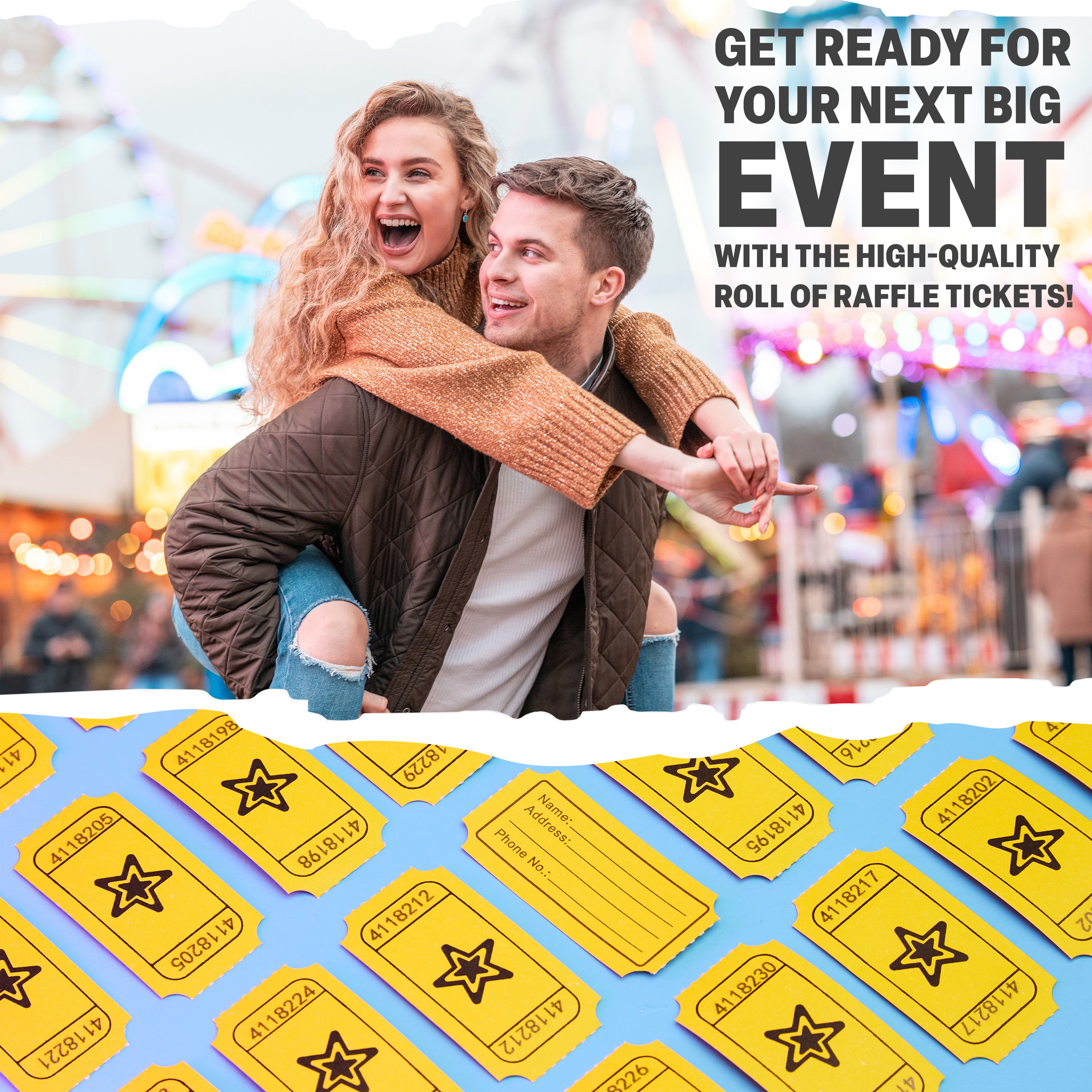 kreativekraft-tickets-tombola-jaunes-rouleau-bingo-f-te image 6
