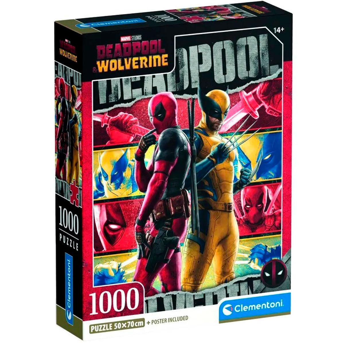 clementoni-marvel-deadpool-puzzle-1000-pi-ces-70x50-cm image 1