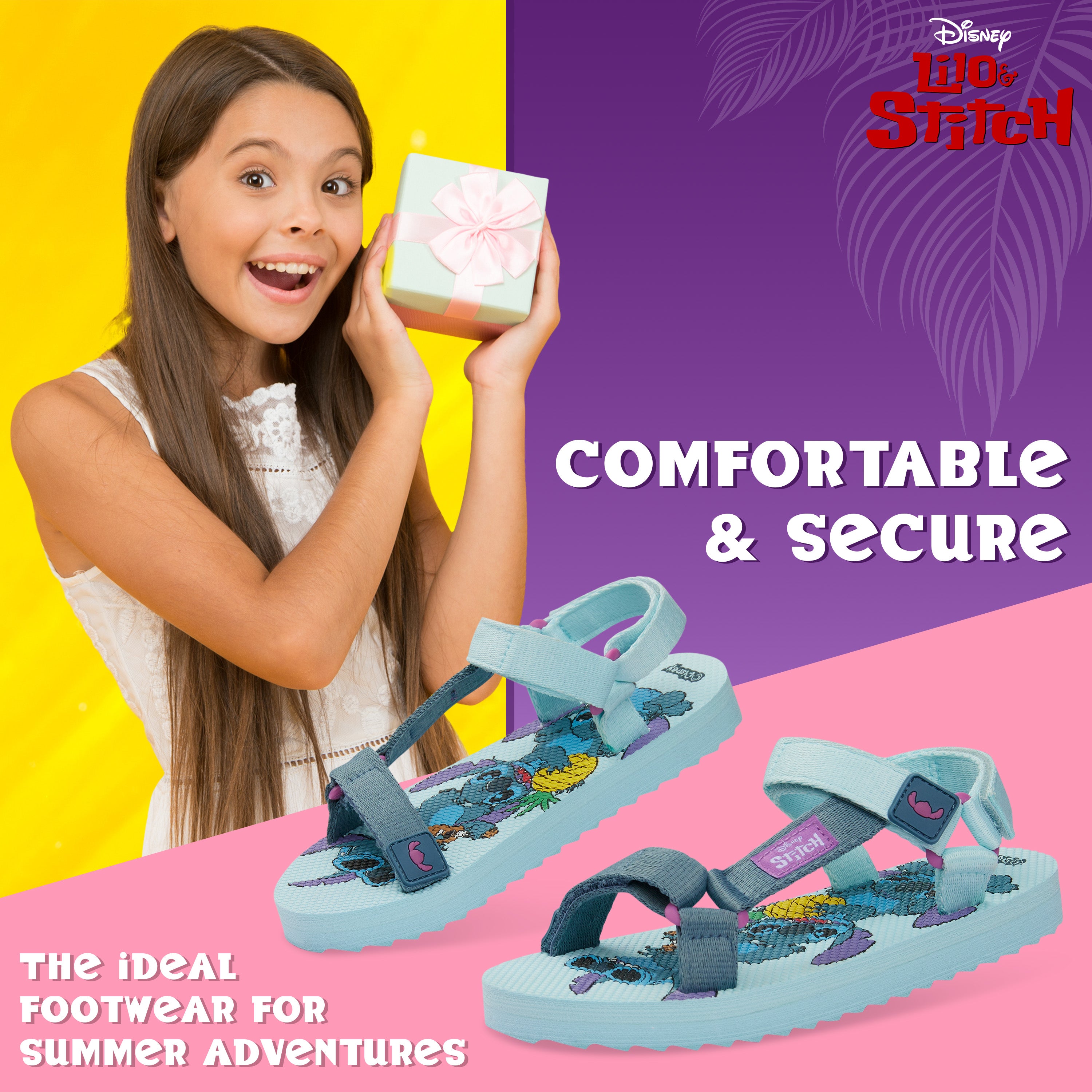 disney-stitch-sandales-fille-bleue-scratch-r-glable image 3