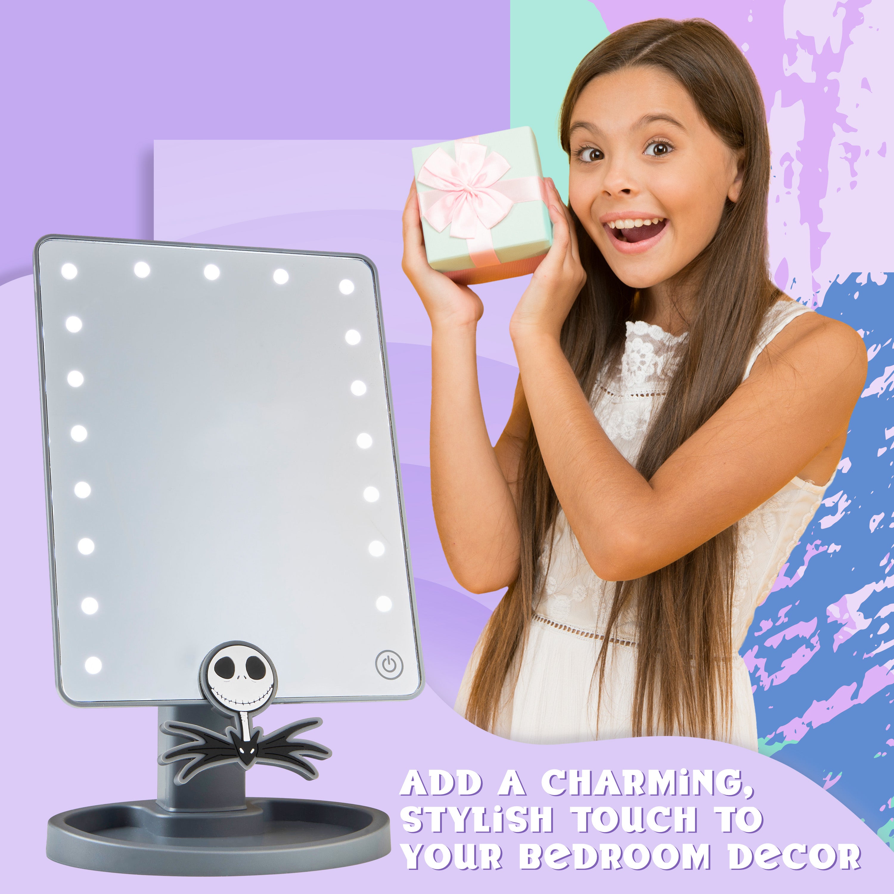 disney-l-trange-no-l-miroir-led-table-gris-plateau image 3