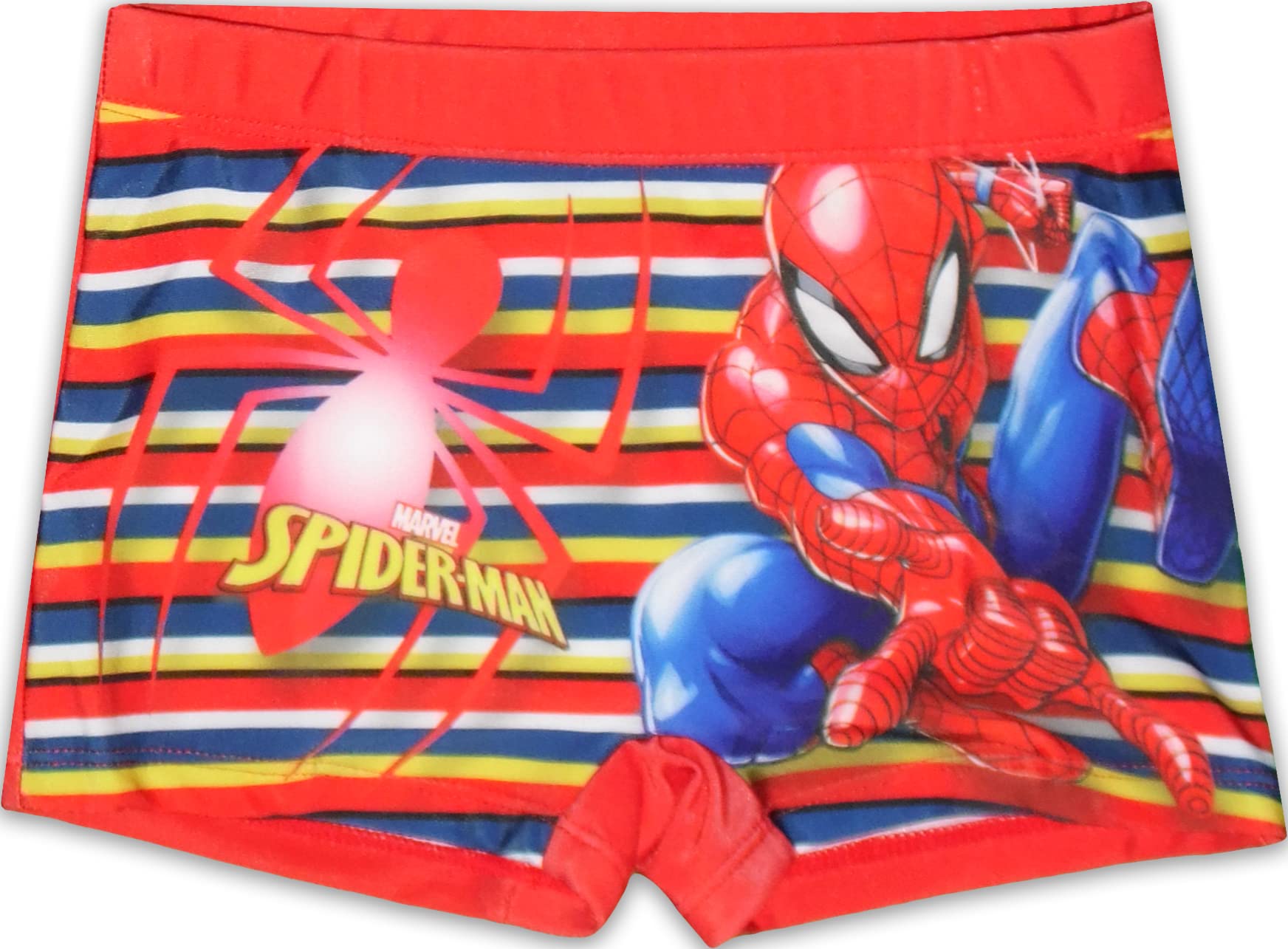 marvel-spider-man-maillot-de-bain-rouge-gar-on-6-7-ans image 1