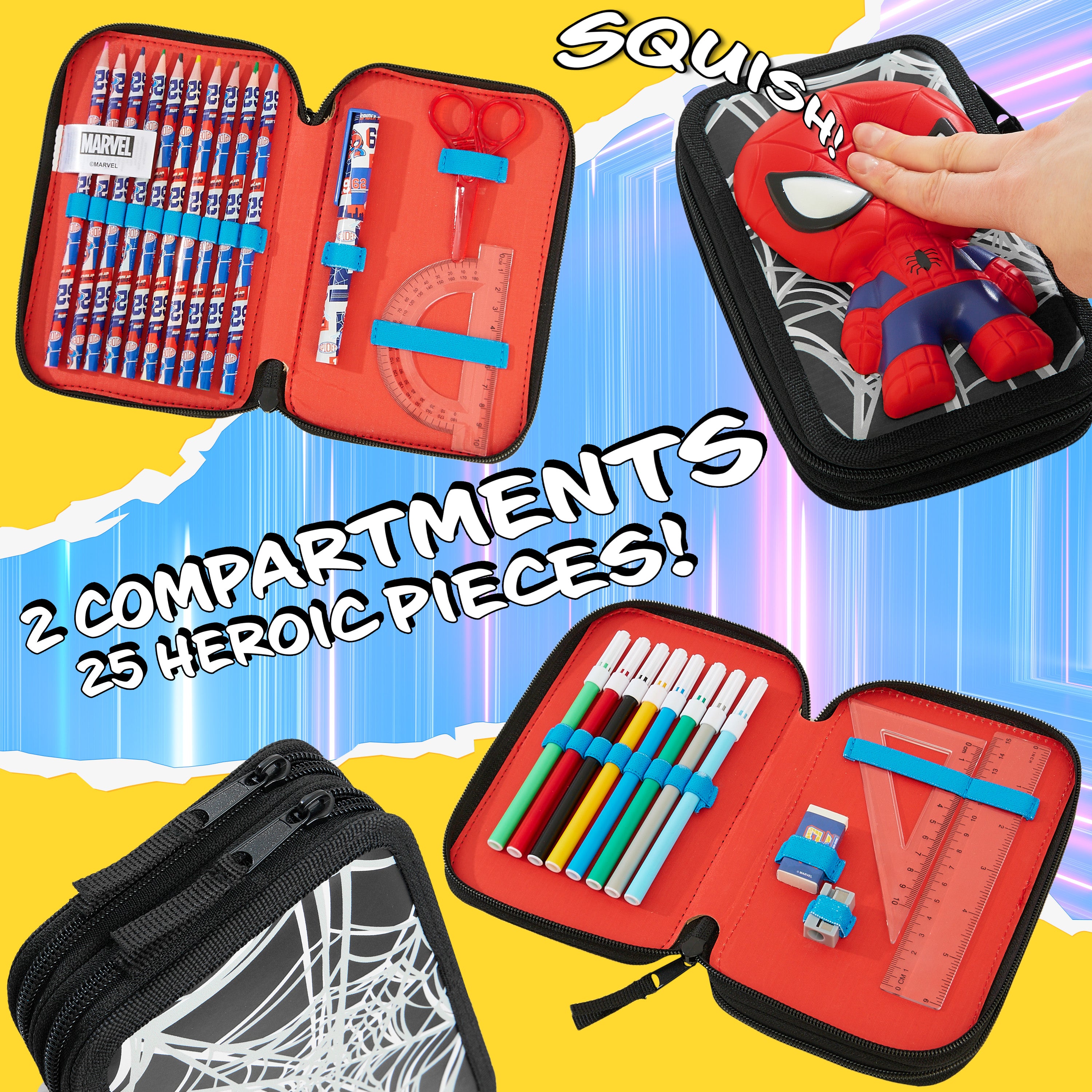 marvel-spiderman-trousse-garnie-gar-on-3d image 4