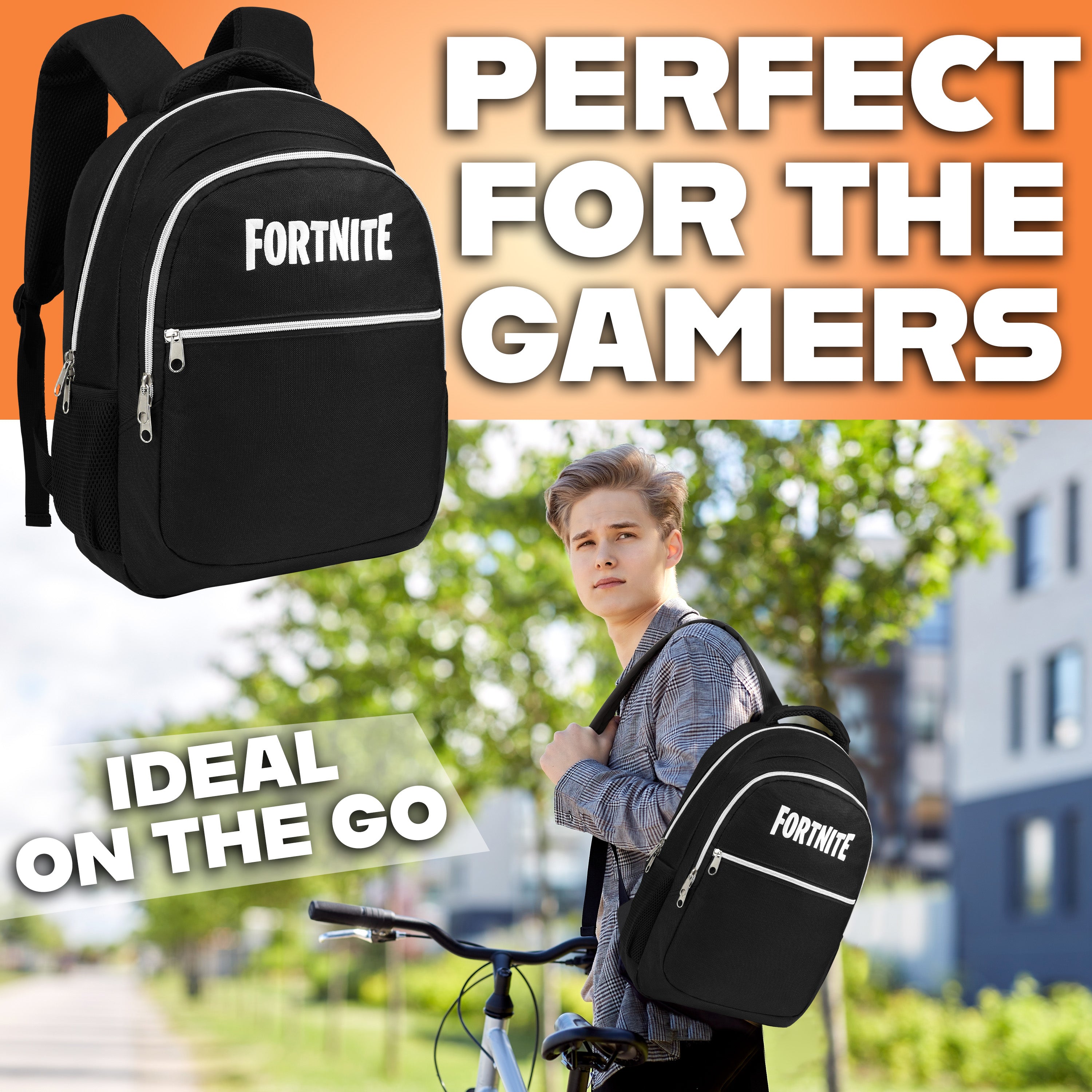fortnite-sac-dos-gaming-camo-enfant-cole-sport image 2