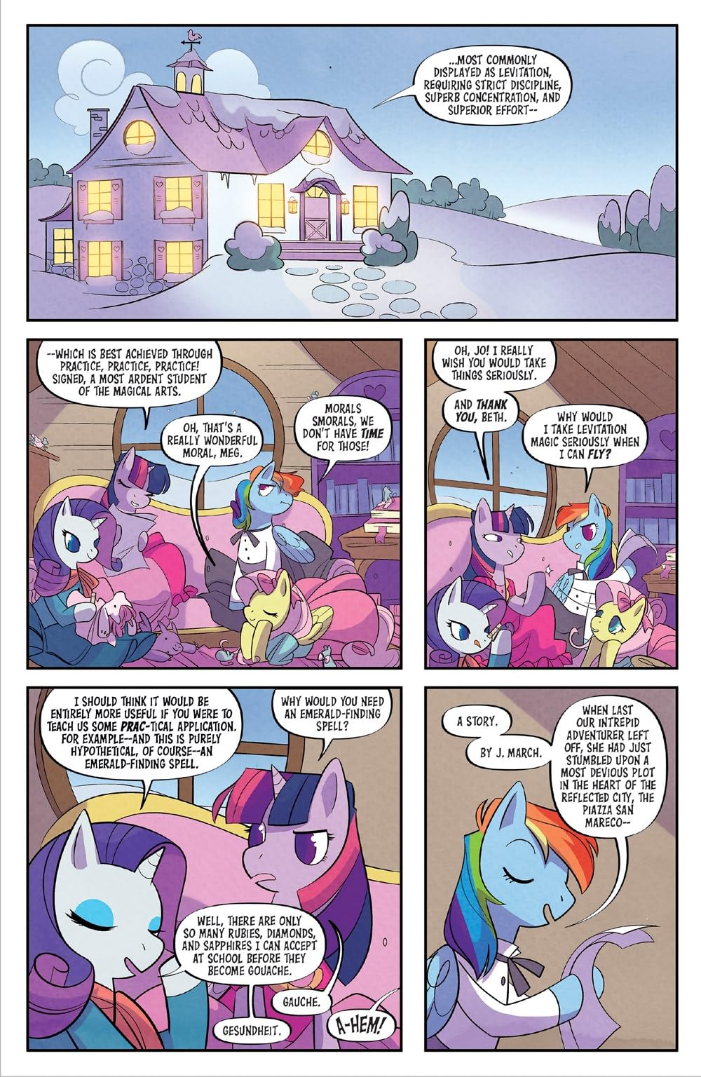 my-little-pony-little-fillies-livre-comics-classics-reimagined image 2