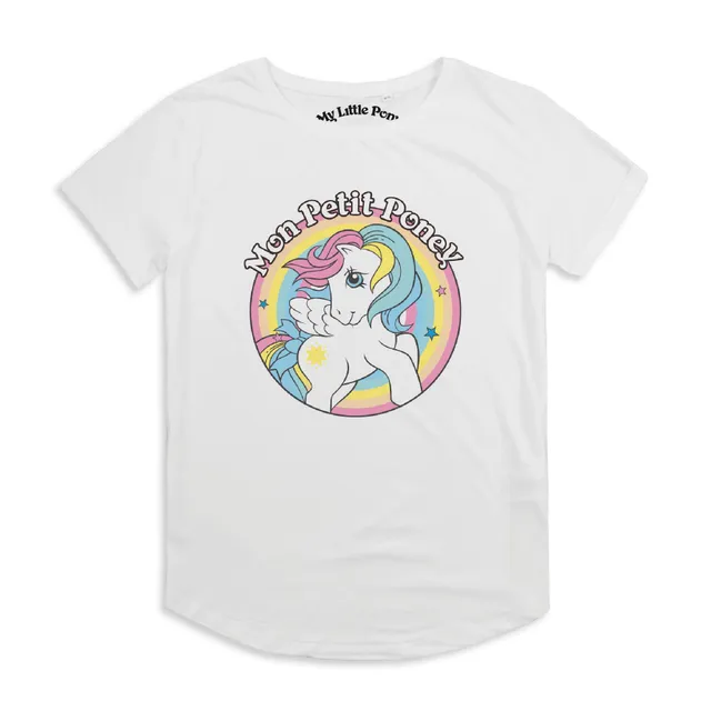my-little-pony-mon-petit-circle-t-shirt-femme-blanc-tailles-m-xl image 1