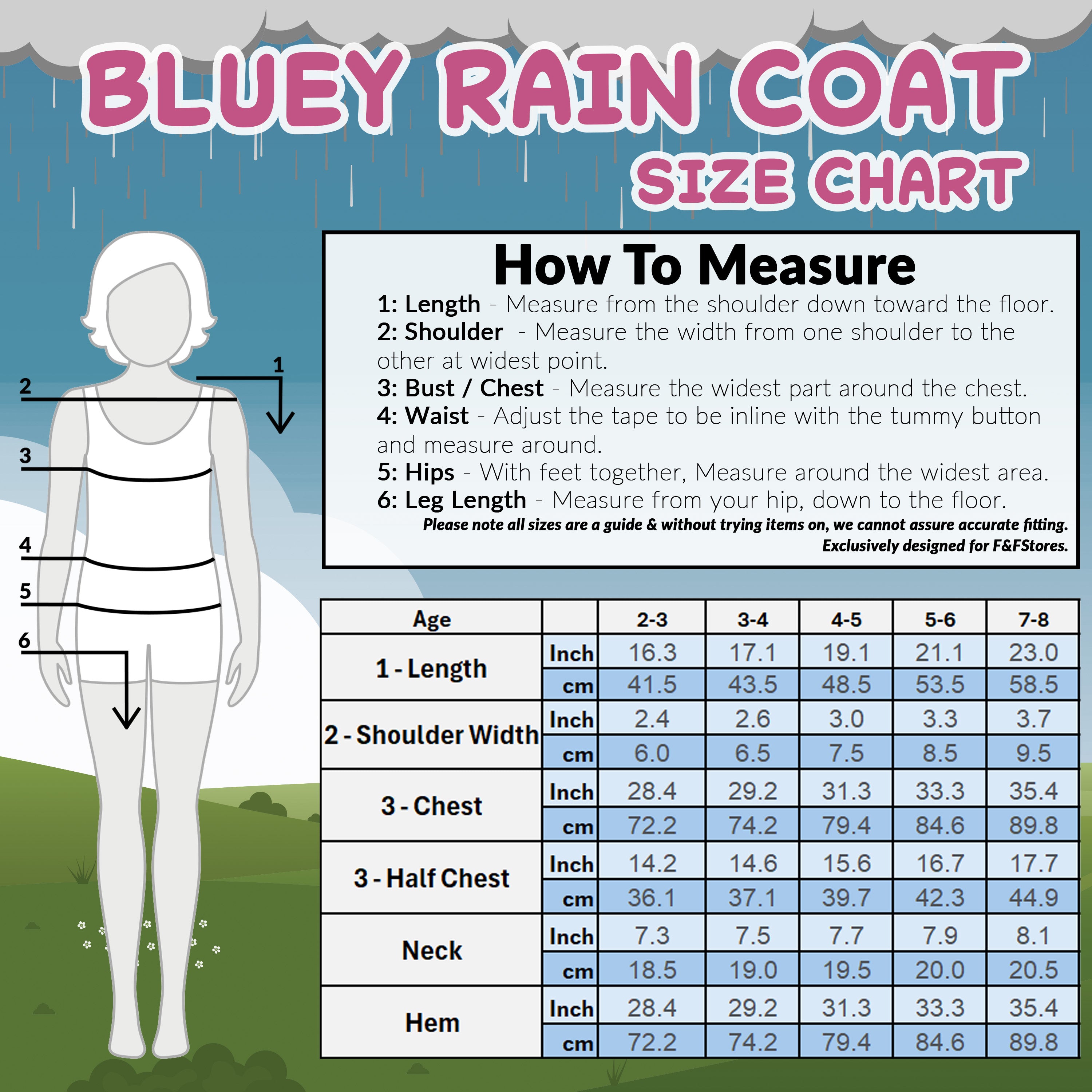 bluey-imperm-able-fille-capuche-doubl-polaire-zip image 6