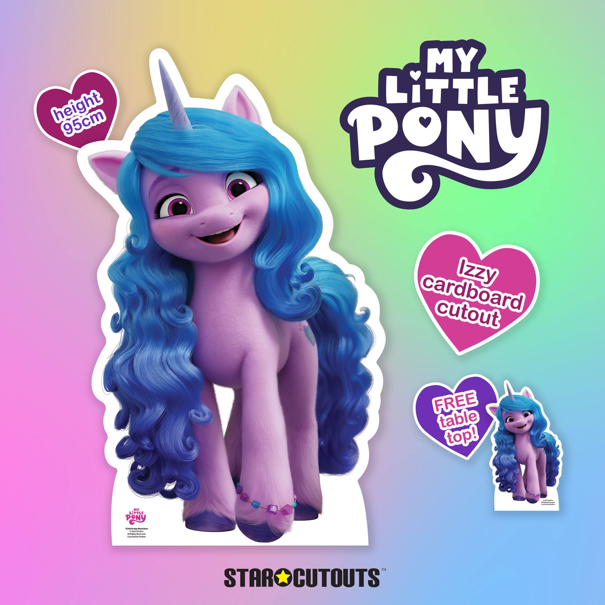 star-cutouts-my-little-pony-silhouette-carton-mini-izzy-moonbow image 5