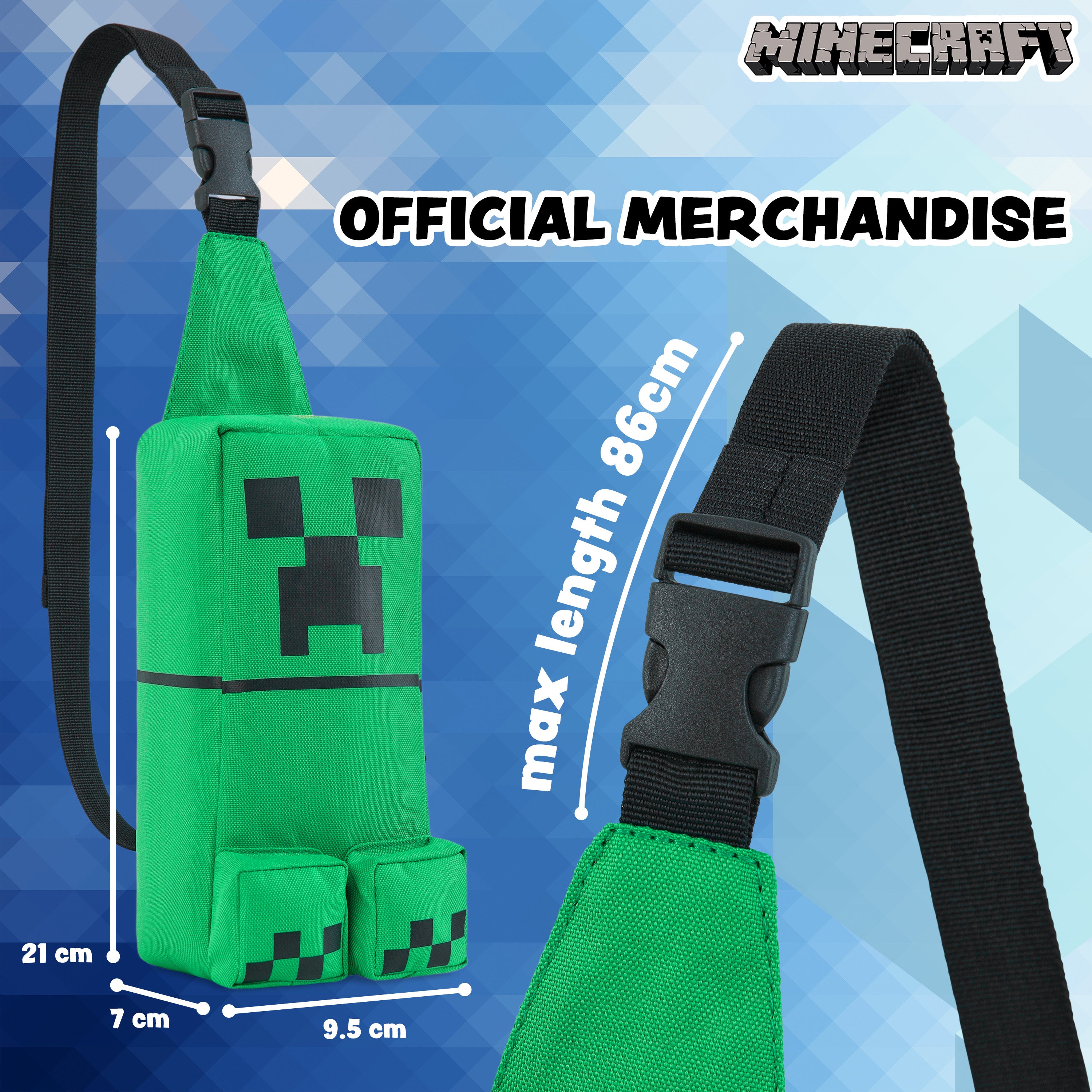 minecraft-sac-bandouli-re-gar-on-creeper-compartiment-voyage image 6