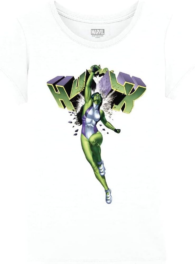 marvel-gimarcots173-t-shirt-fille-10-ans-super-h-ros image 1