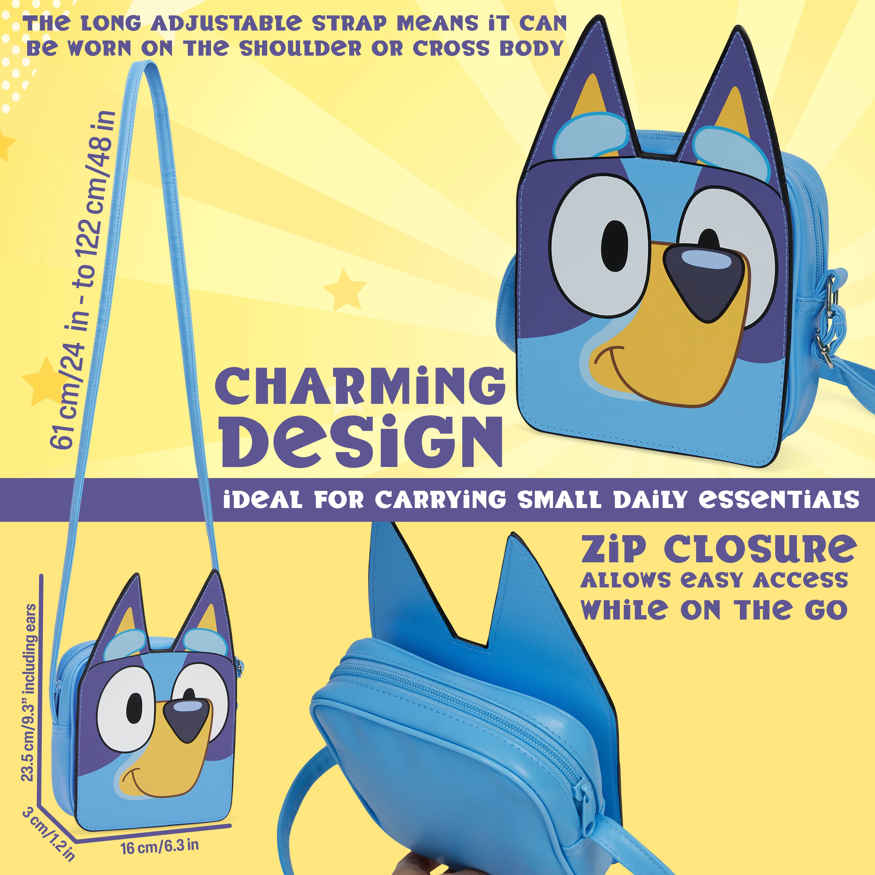 bluey-sac-bandouli-re-fille-enfant-sangle-r-glable image 6