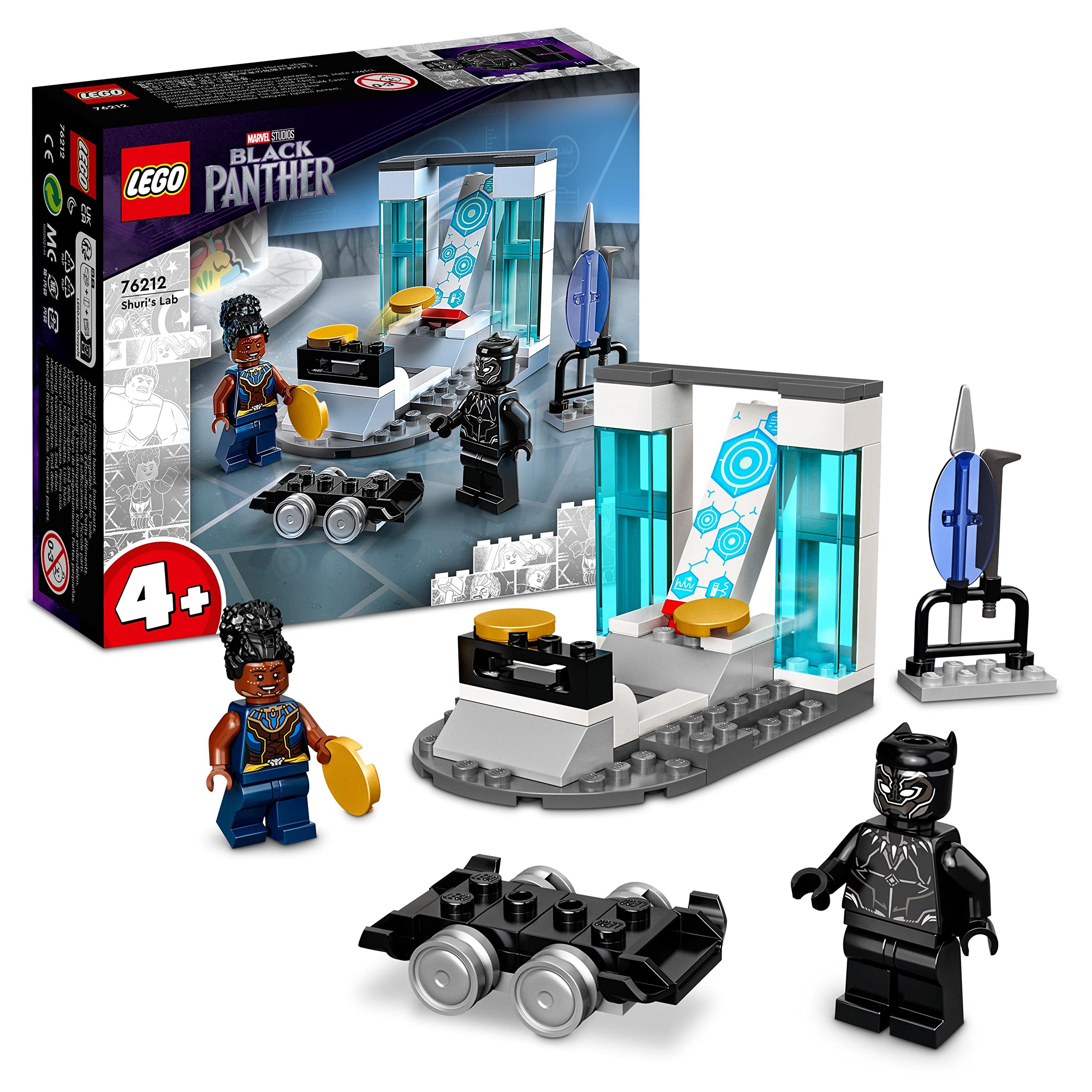 lego-marvel-76212-le-labo-de-shuri-jouet-4-ans-58-pi-ces image 1