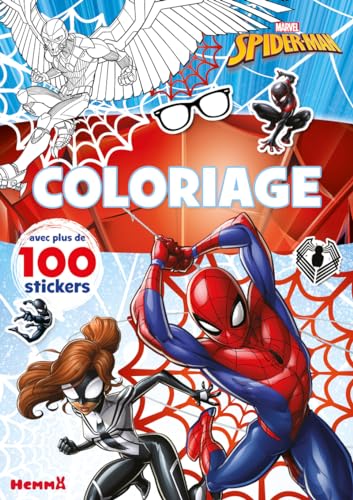 marvel-spider-man-coloriage-100-stickers-livre-d-s-4-ans-2 image 2