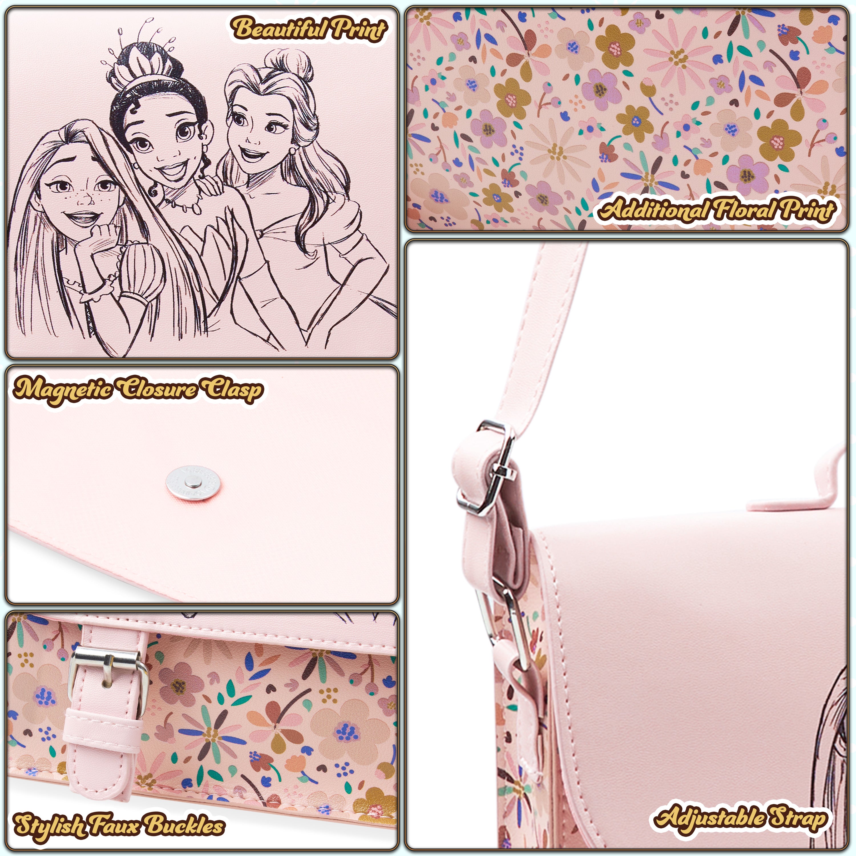 get-trend-girls-disney-princesse-sac-fille-bandouli-re-rose image 6
