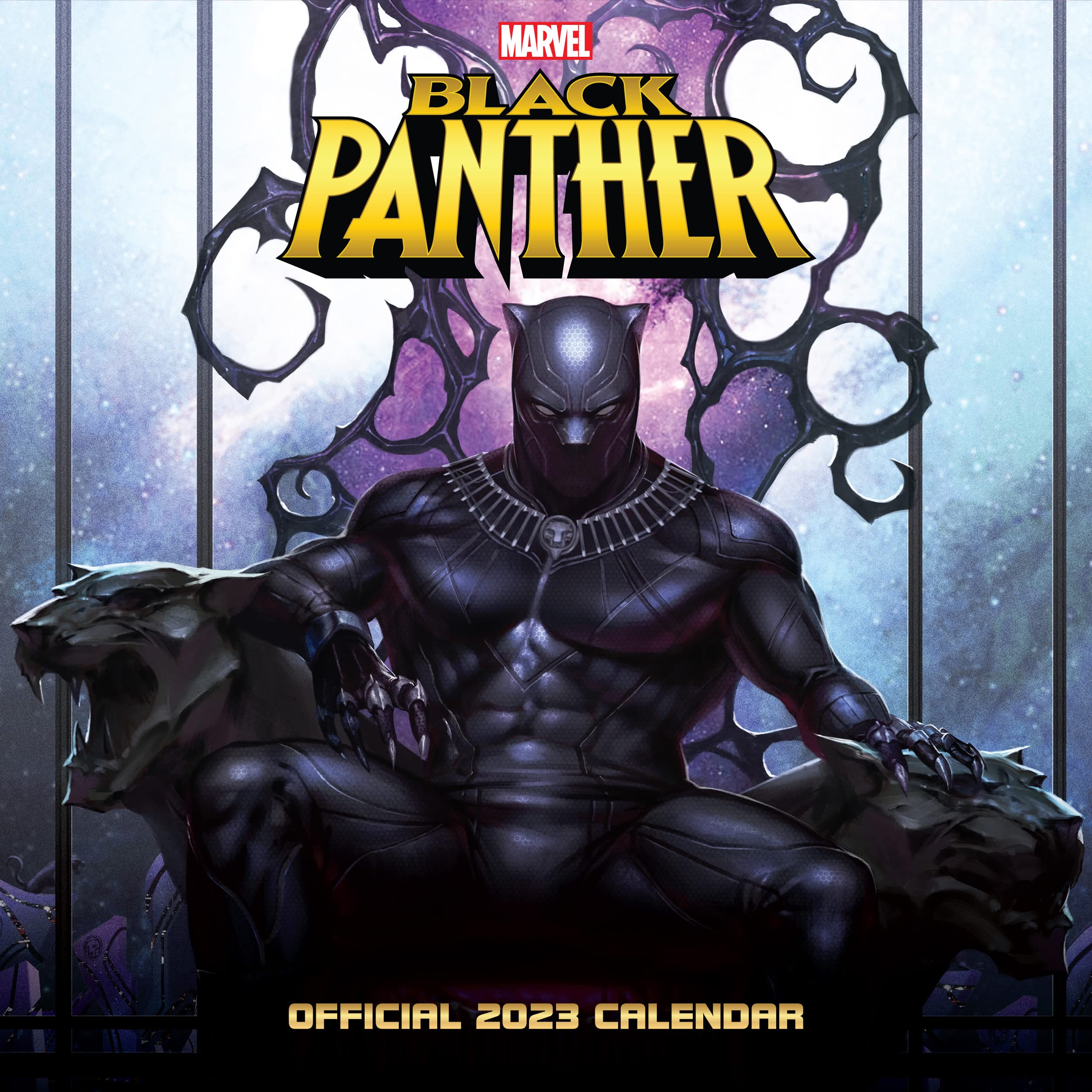 marvel-black-panther-calendrier-mural-carr-2023 image 1