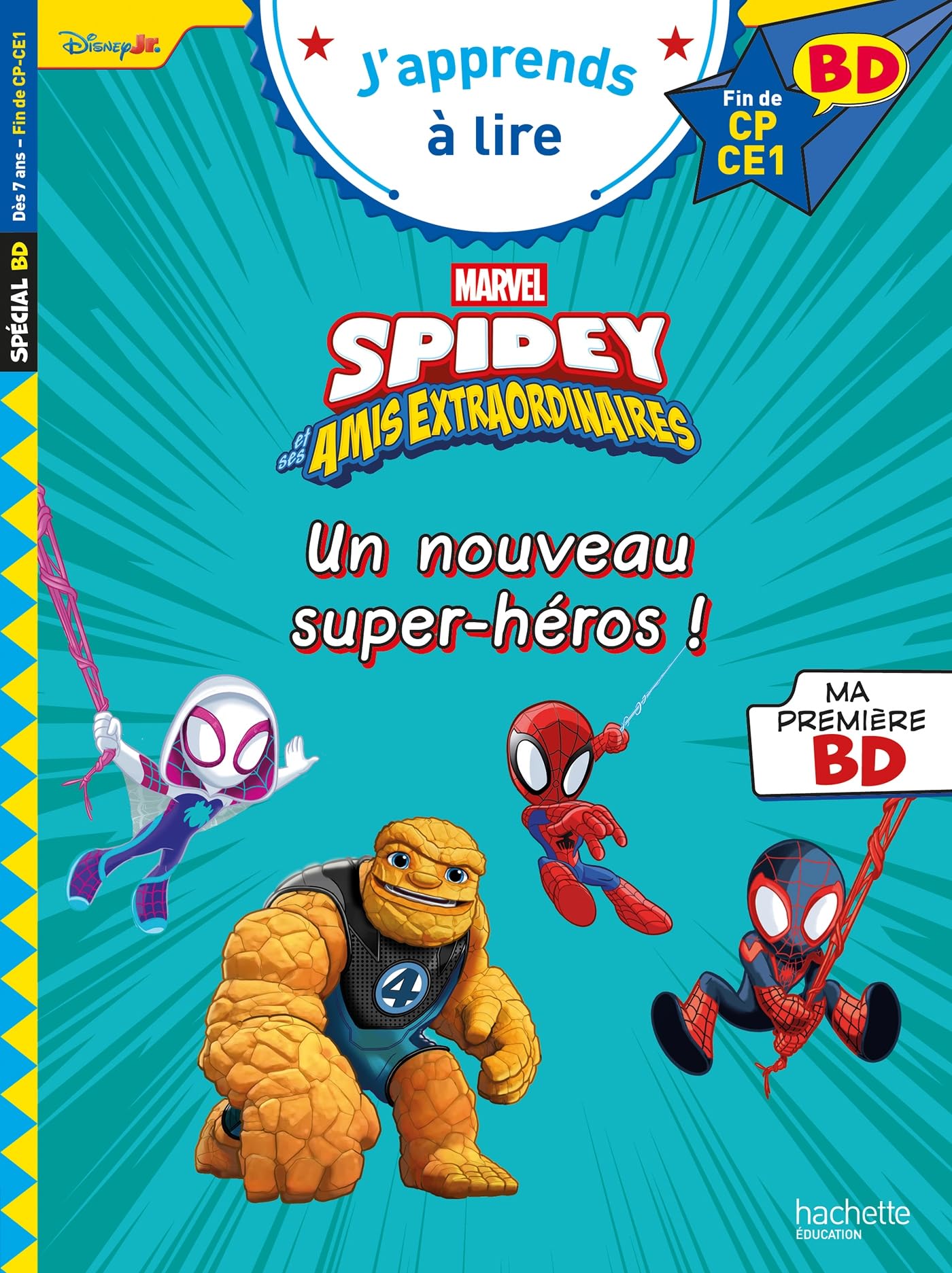 marvel-spidey-et-ses-amis-bd-un-nouveau-super-h-ros-lecture-cp-ce1 image 1