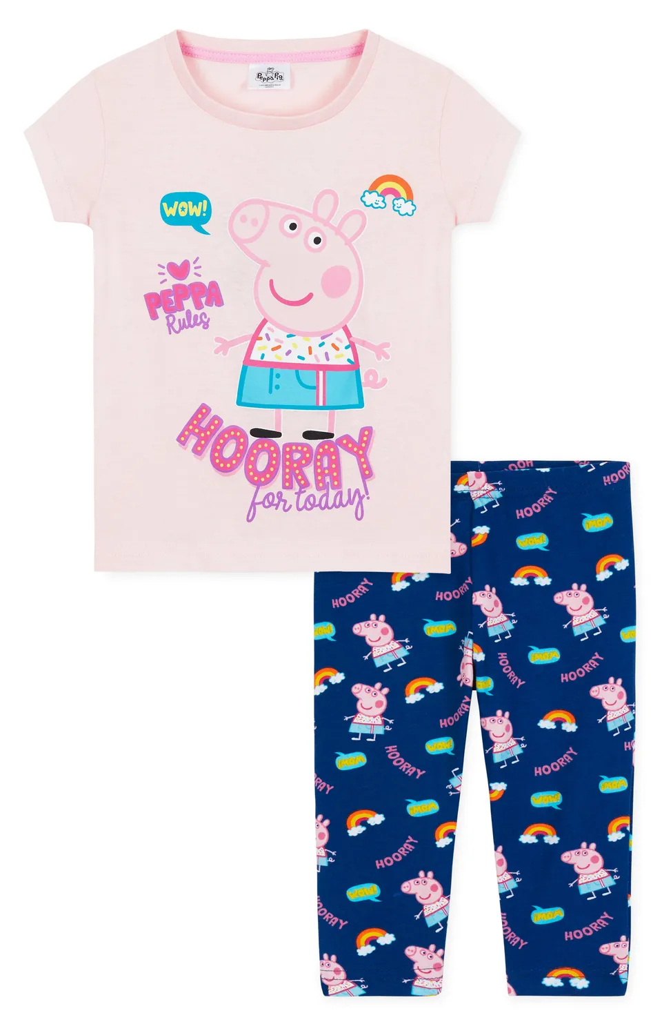 get-trend-peppa-pig-pyjama-fille-4-5-ans-coton-2-pi-ces image 1