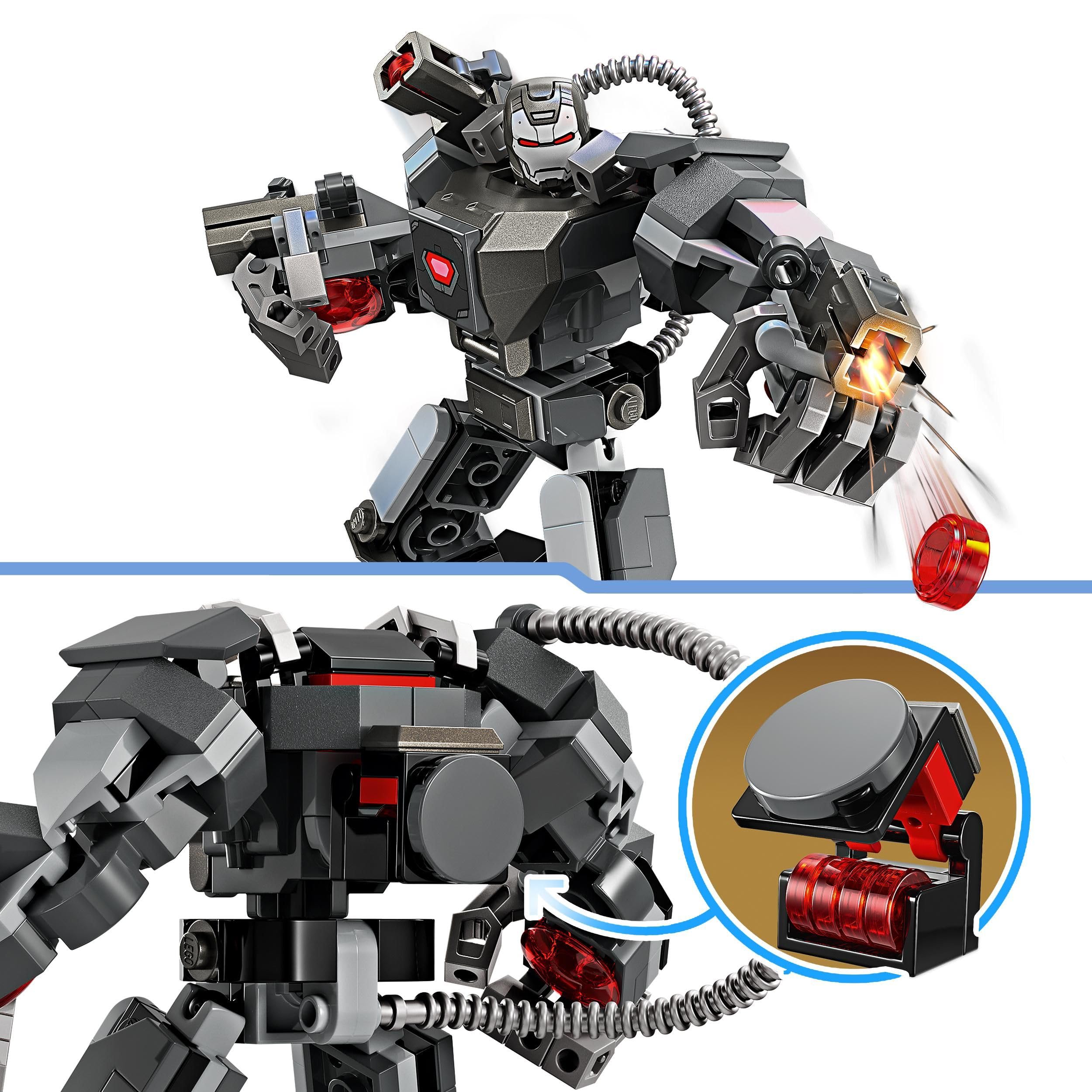 lego-marvel-76277-armure-robot-war-machine-jeu-6-ans-154-pcs image 4