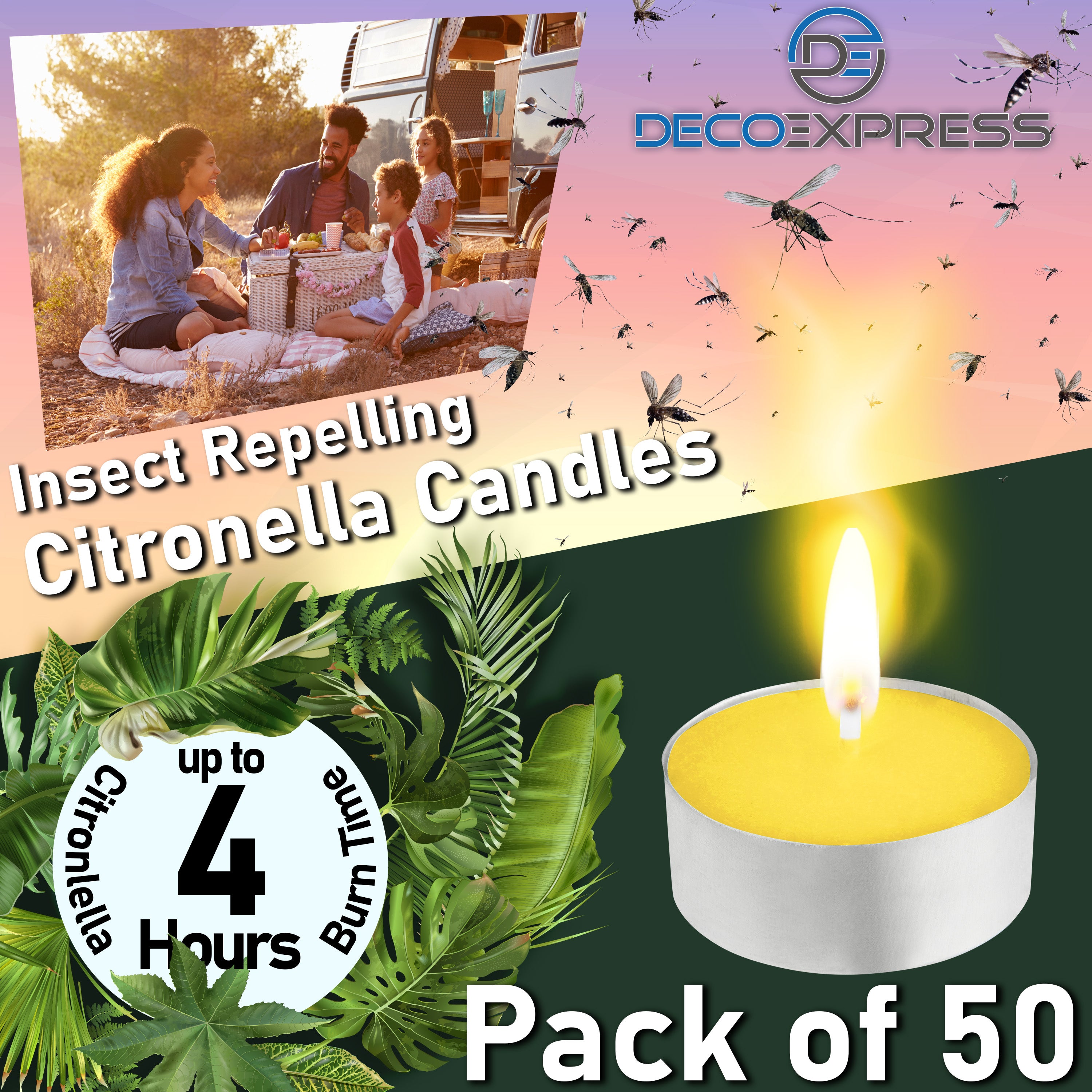 deco-express-bougie-citronnelle-jaune-50x-4h image 3
