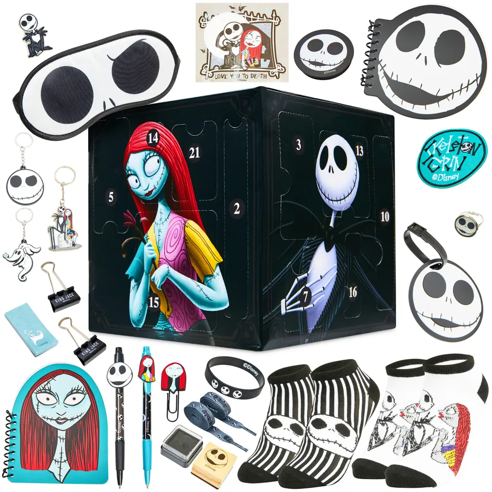 disney-nightmare-christmas-calendrier-avent-papeterie-24-cases image 1