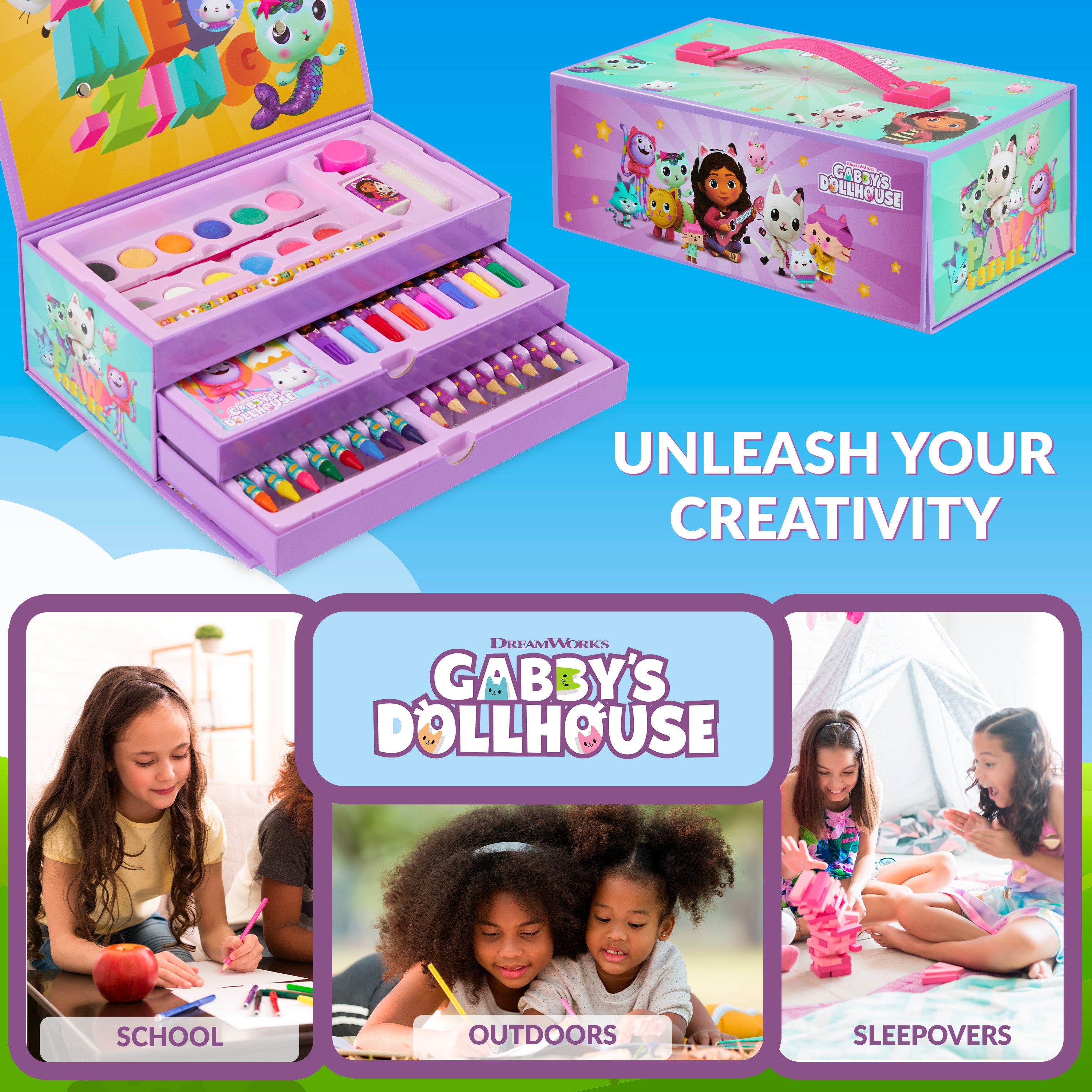 gabby-s-dollhouse-coffret-dessin-40-pi-ces-valisette image 5